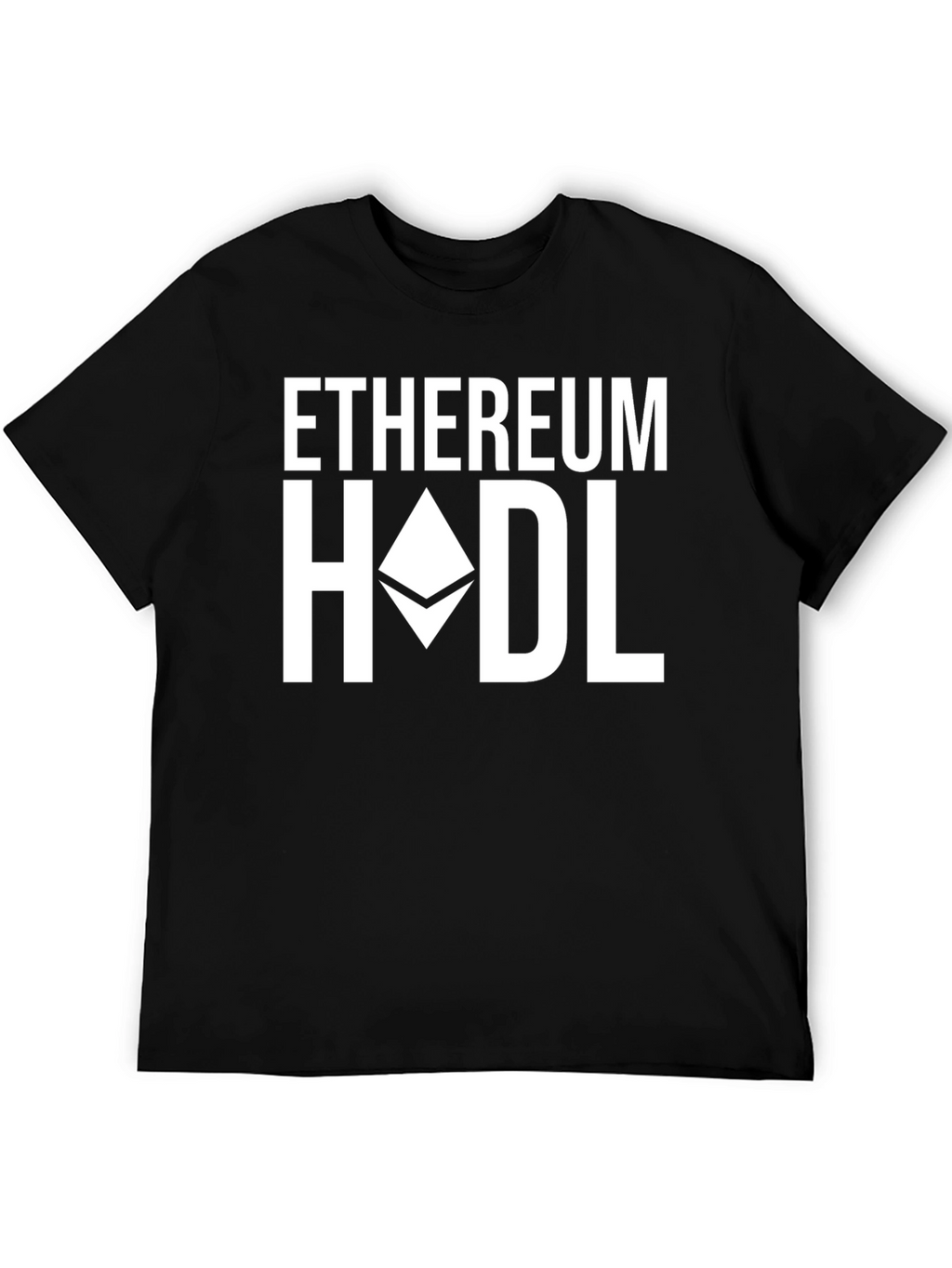 Ethereum HODL Crypto T-Shirt - Black