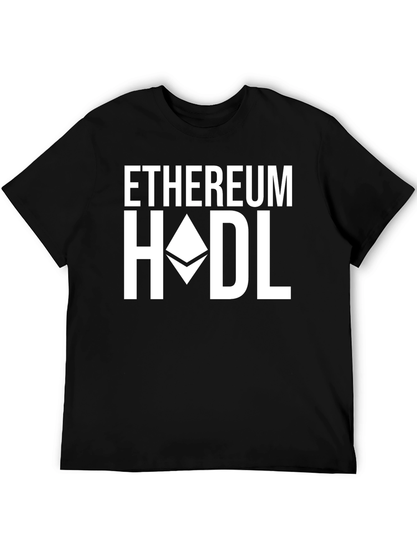 Ethereum HODL Crypto T-Shirt - Black
