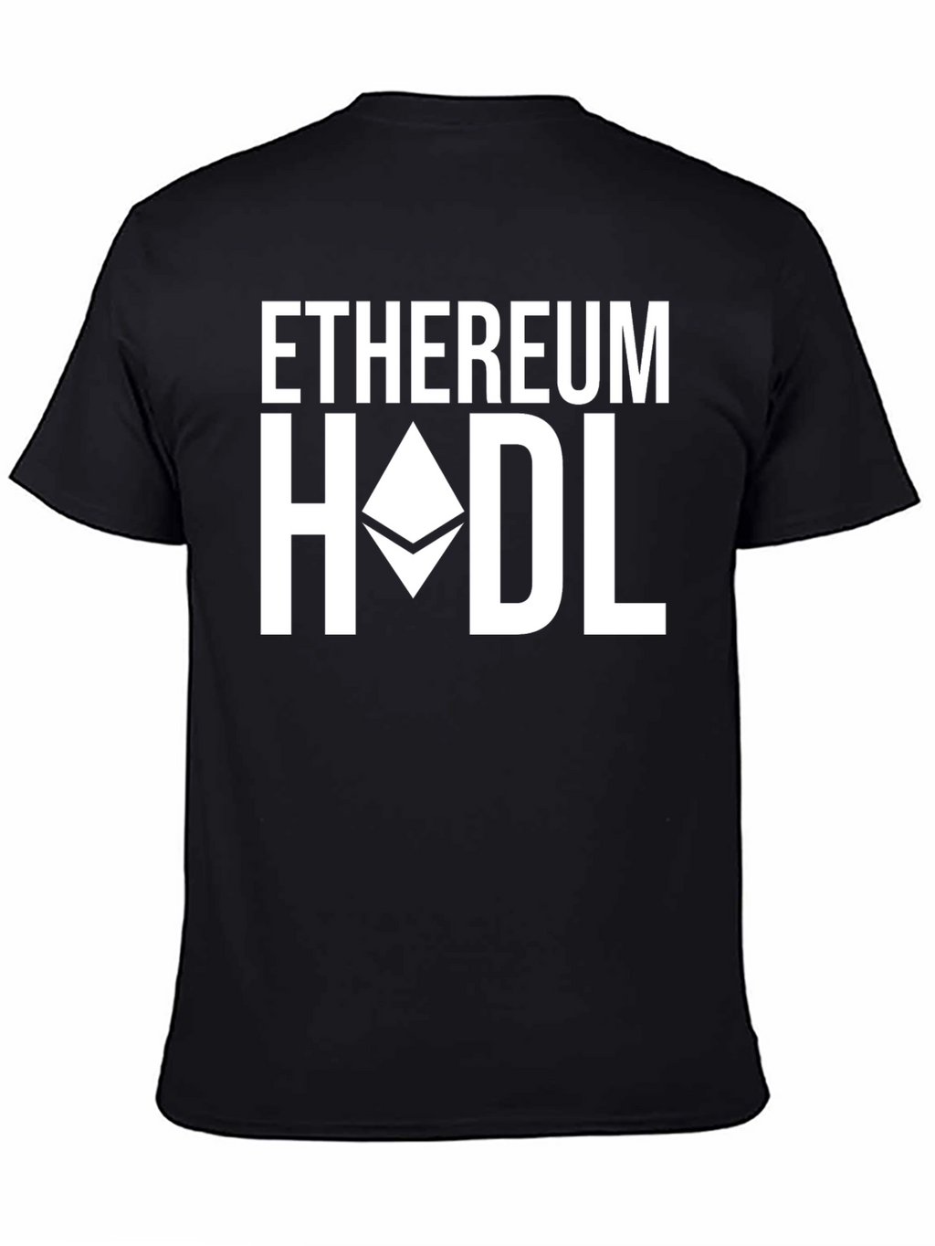 Ethereum HODL Crypto T-Shirt - Black