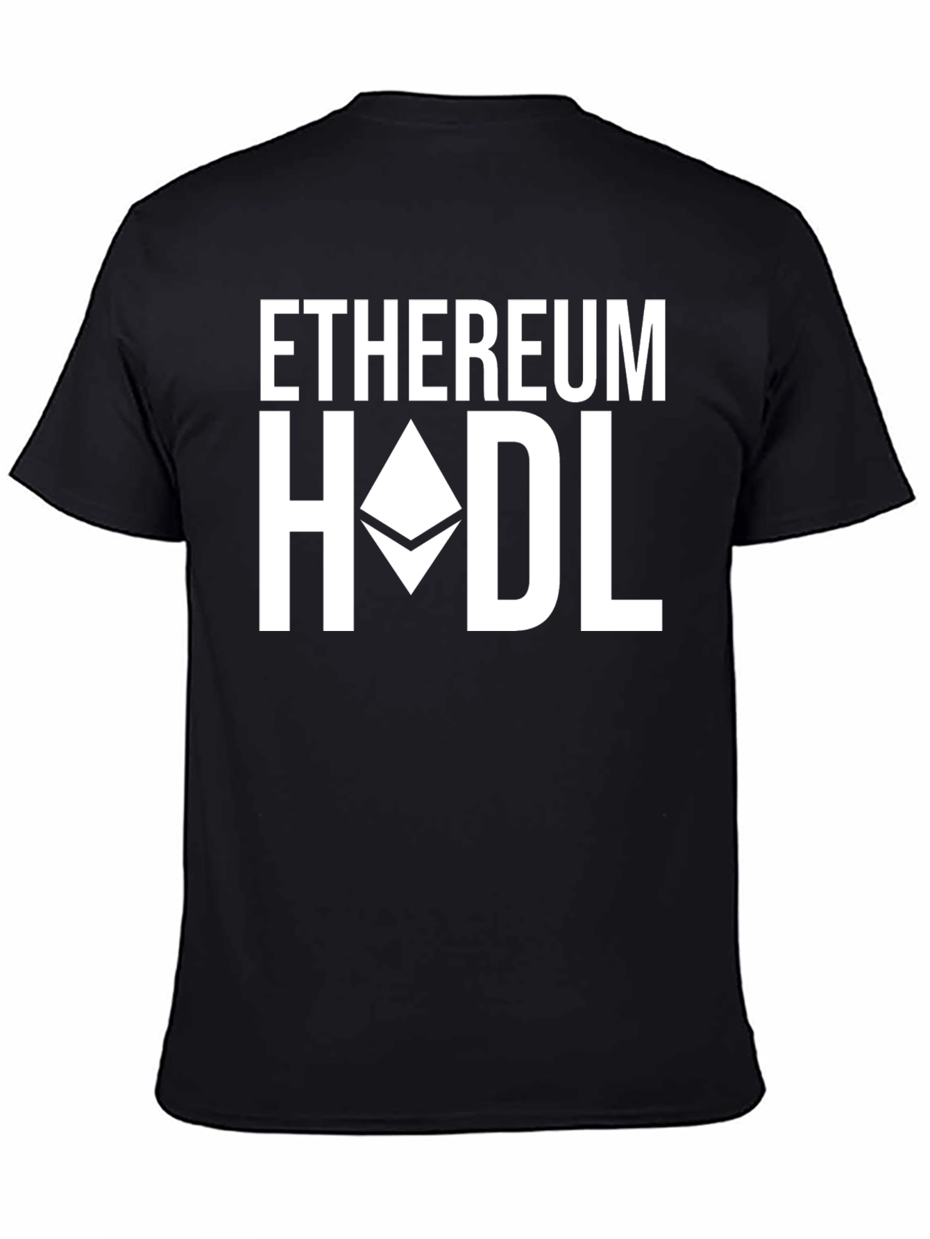 Ethereum HODL Crypto T-Shirt - Black