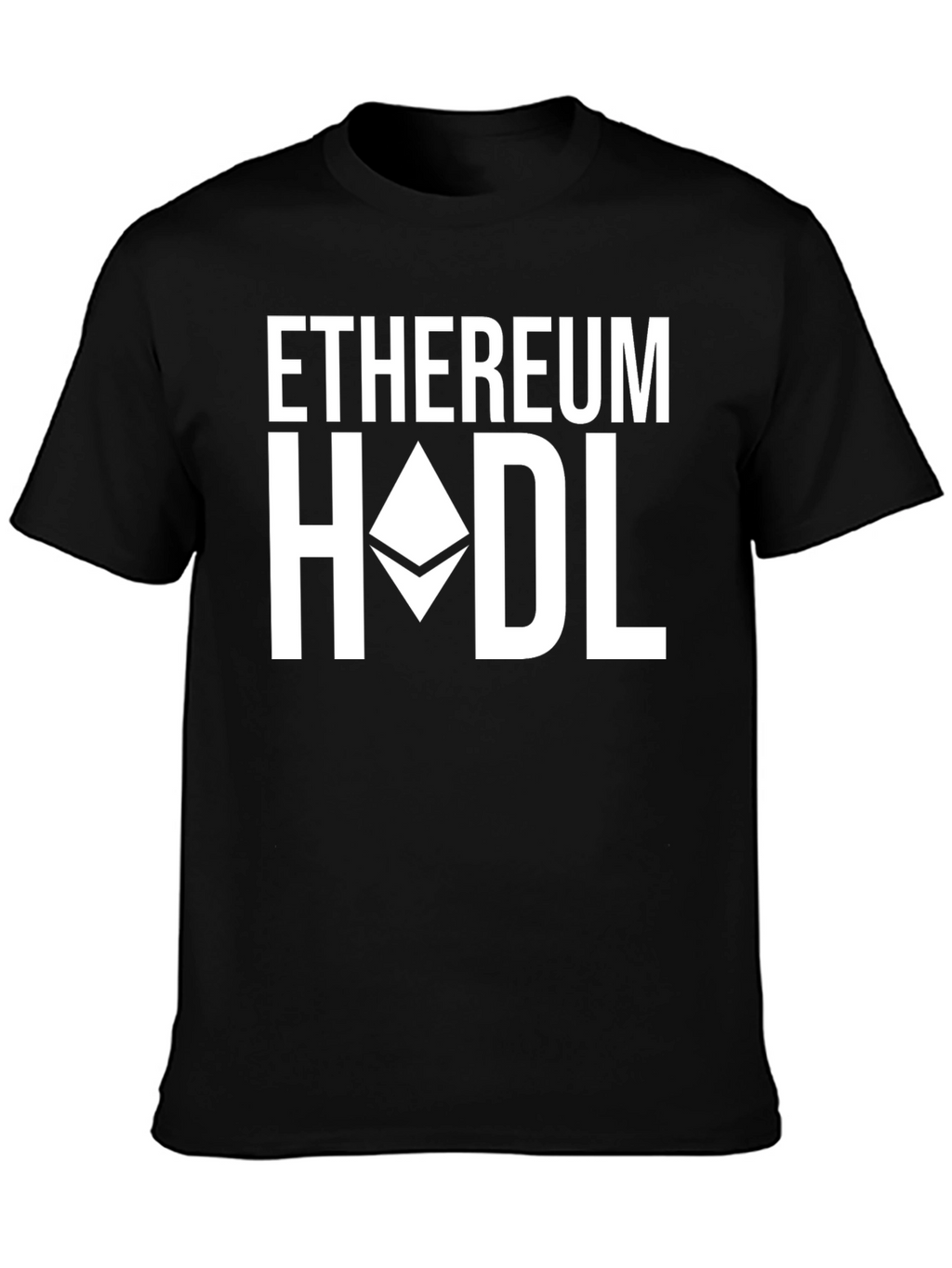 Ethereum HODL Crypto T-Shirt - Black