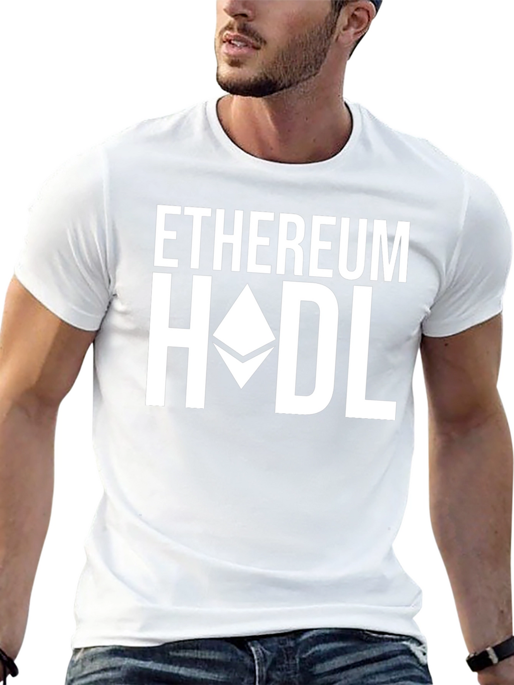 Ethereum HODL Crypto T-Shirt - Black
