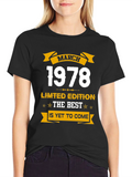 March 1978 Limited Edition T-Shirt