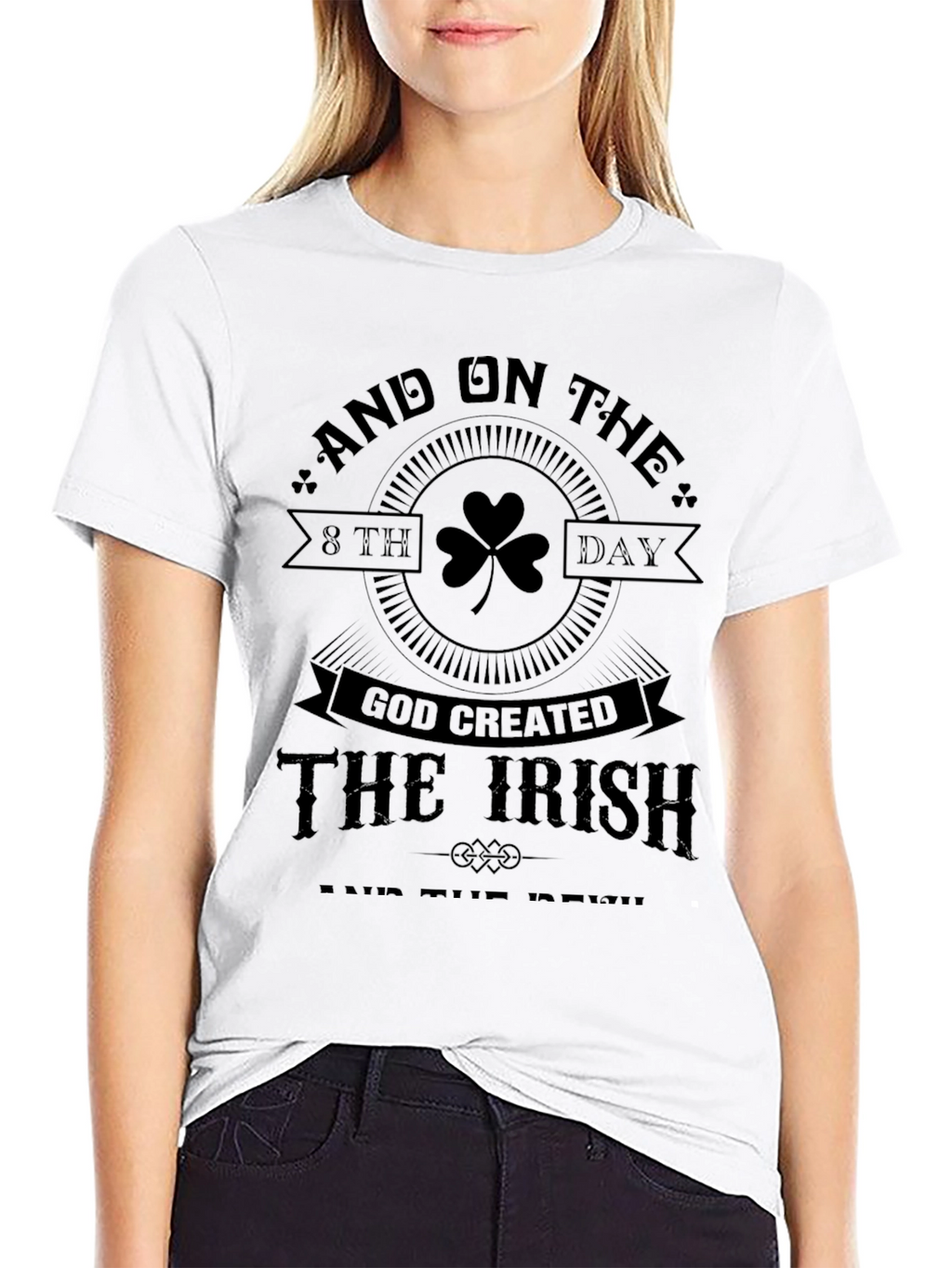 Irish Pride T-Shirt: God Created the Irish