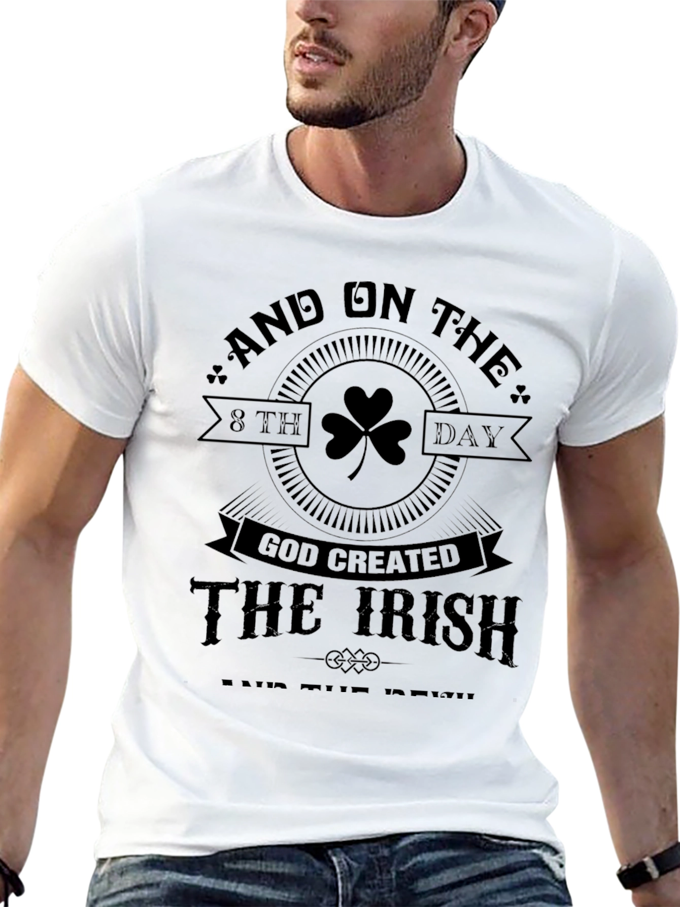 Irish Pride T-Shirt: God Created the Irish