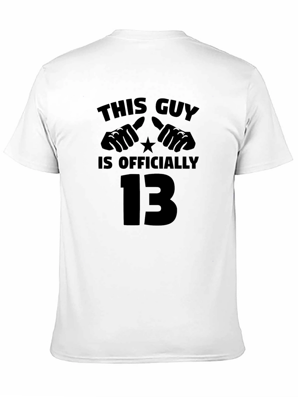 Officially 13 T-Shirt | Funny Thirteenth Birthday Tee