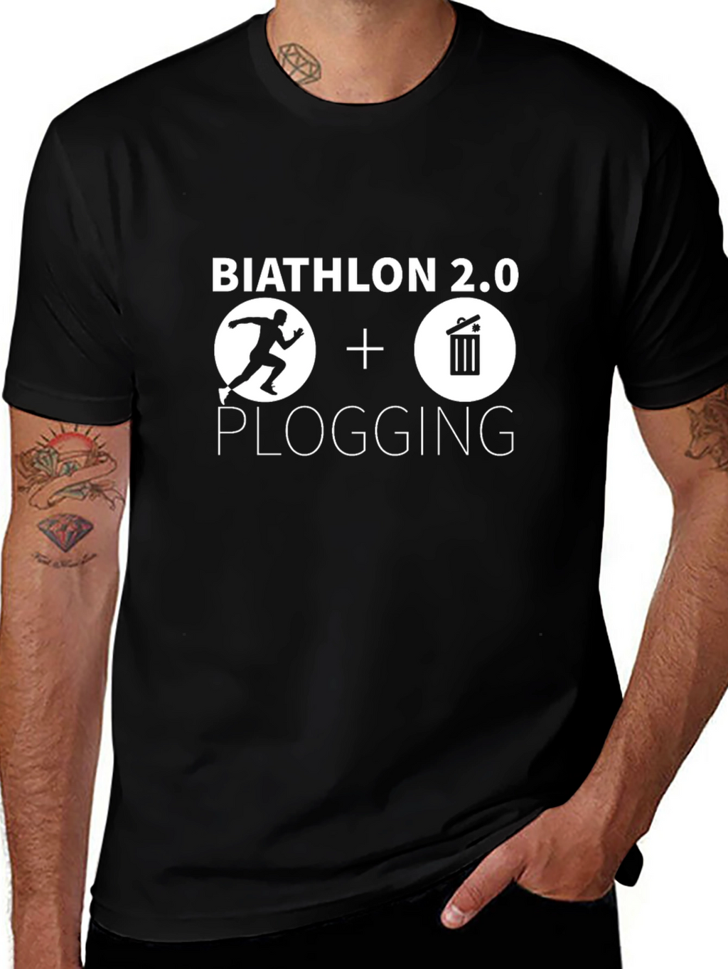 Biathlon 2.0 Plogging Graphic T-Shirt