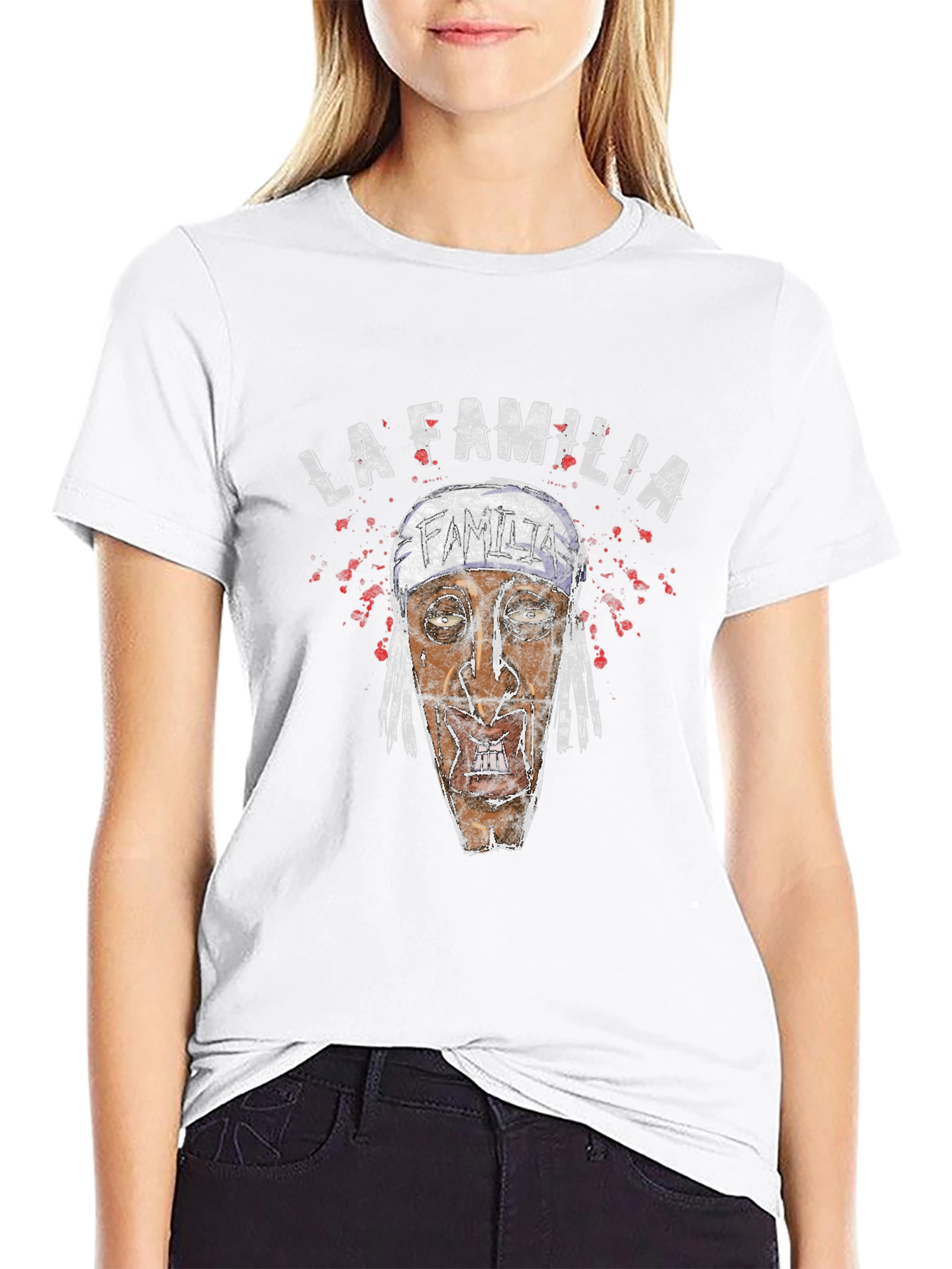 La Familia Graphic T-Shirt - Black
