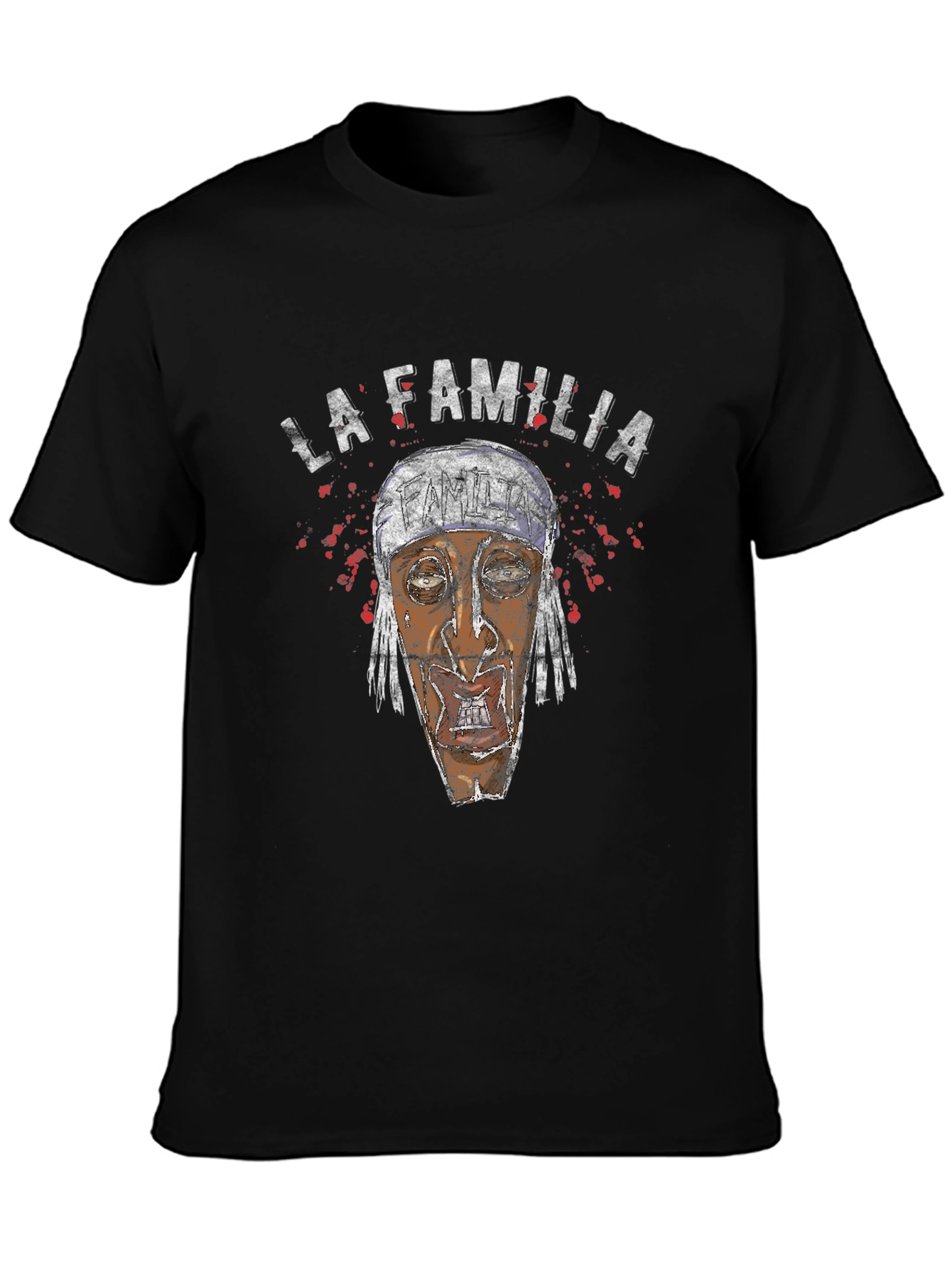 La Familia Graphic T-Shirt - Black