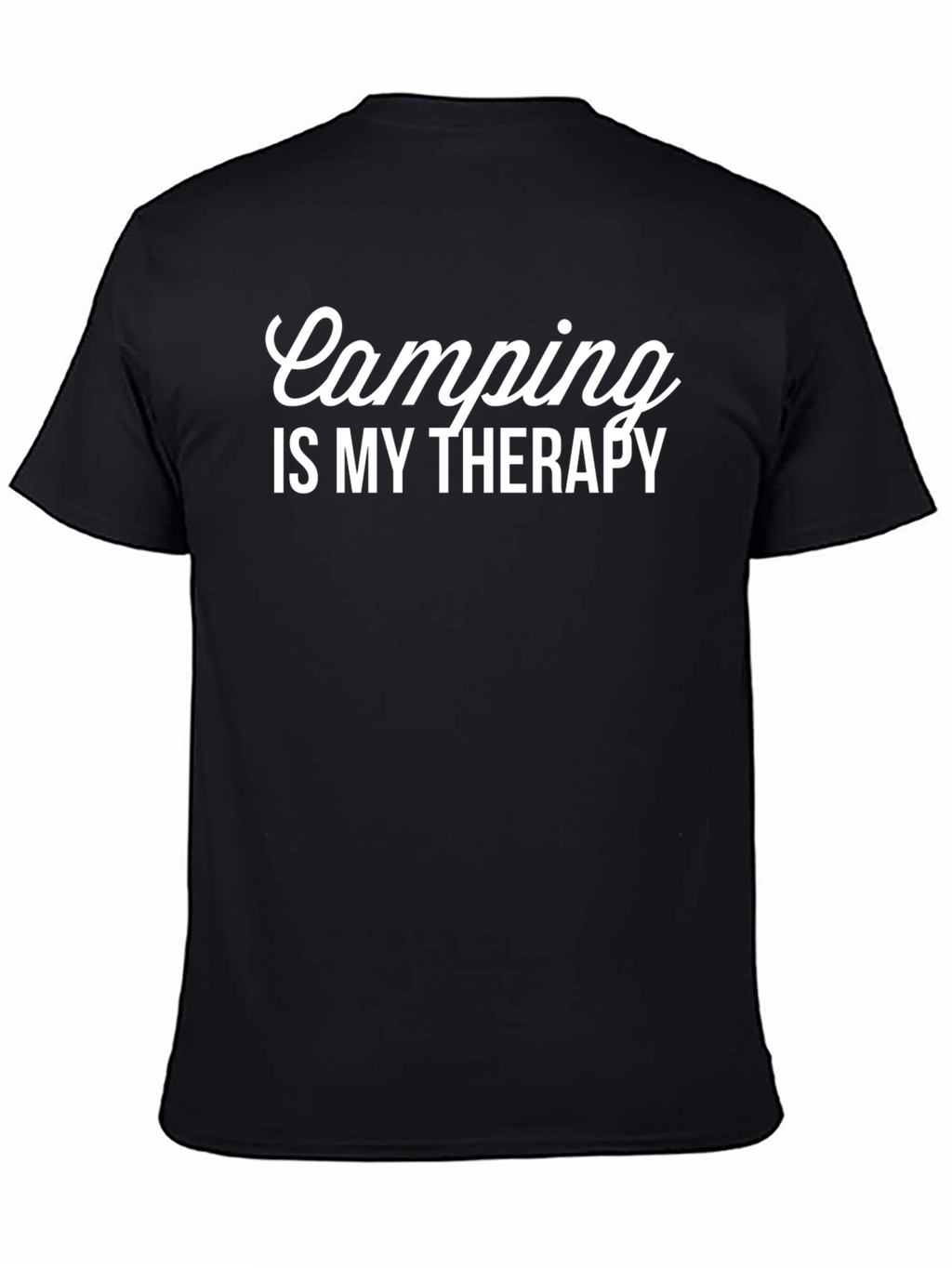 Camping is My Therapy Graphic Tee