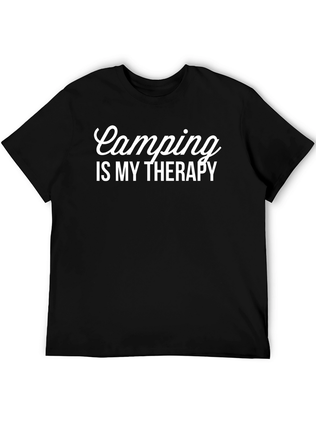 Camping is My Therapy Graphic Tee
