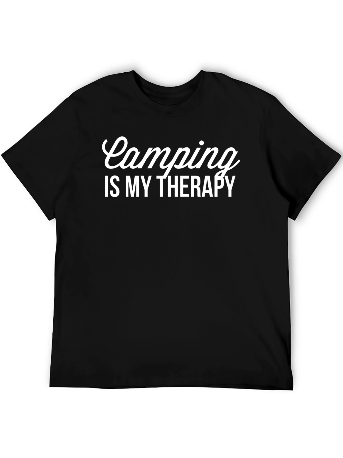 Camping is My Therapy Graphic Tee