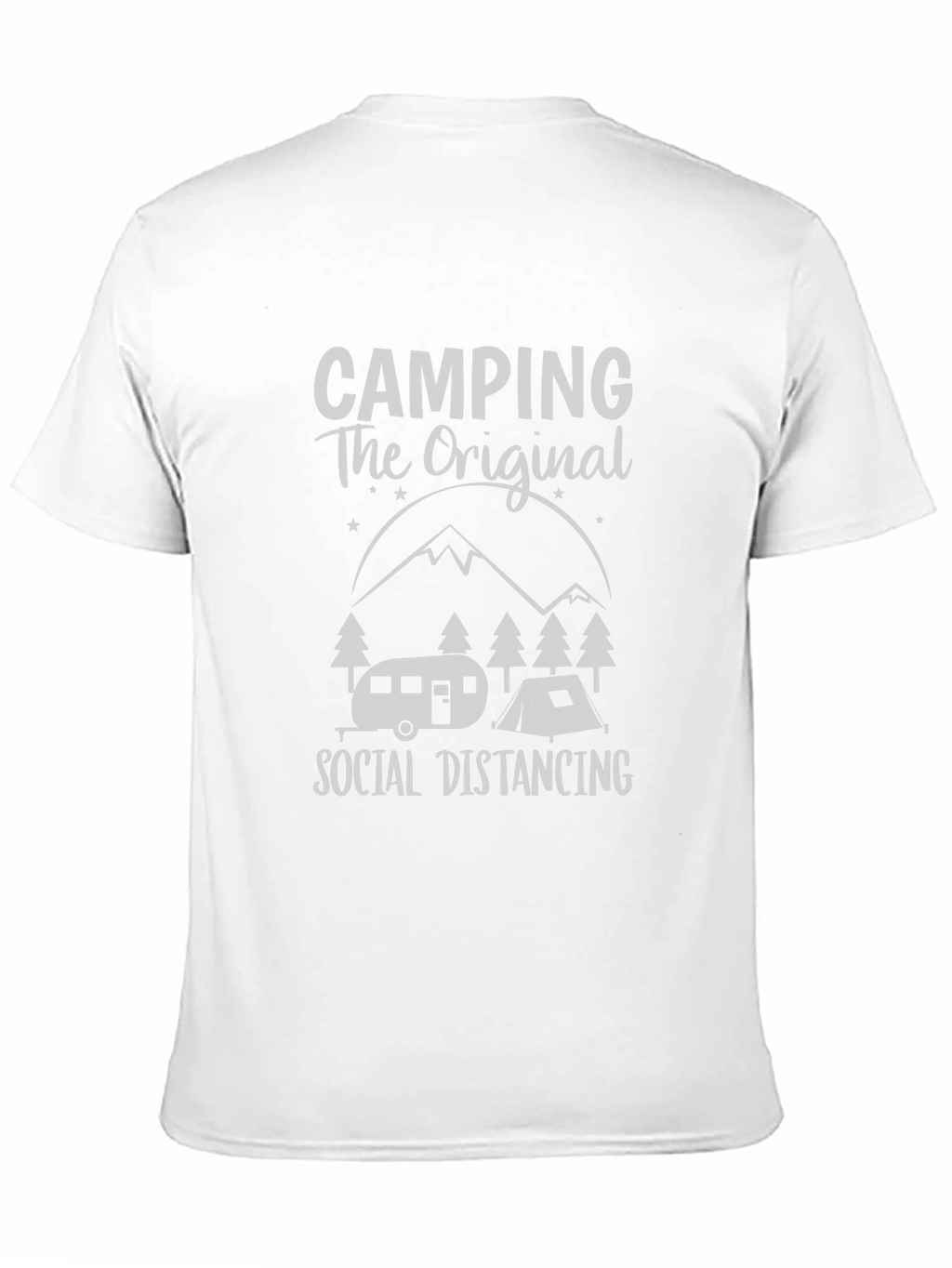 Camping The Original Social Distancing T-Shirt