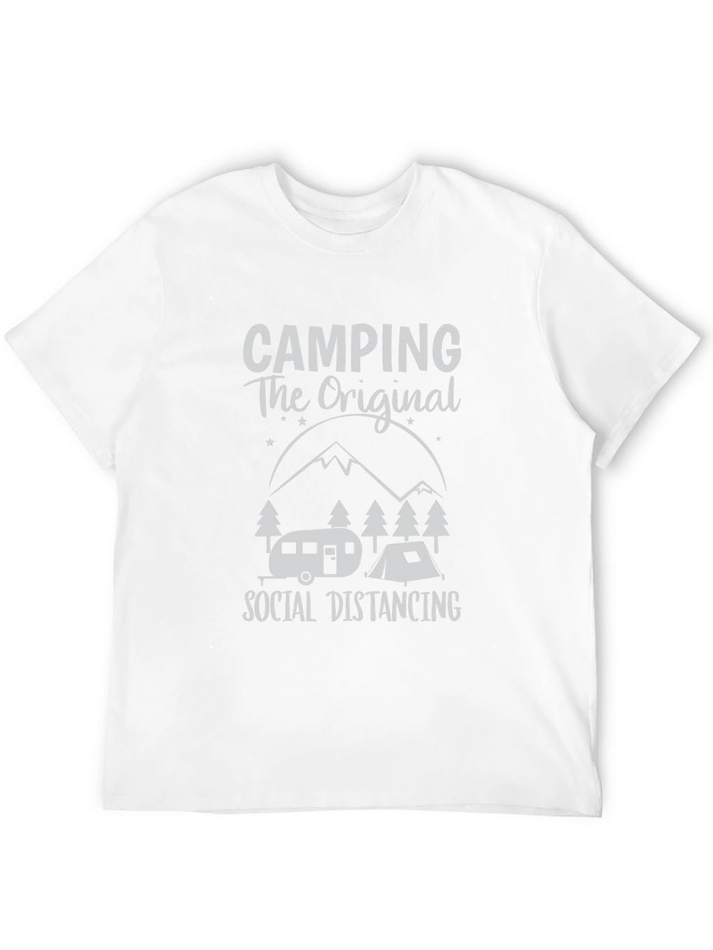 Camping The Original Social Distancing T-Shirt