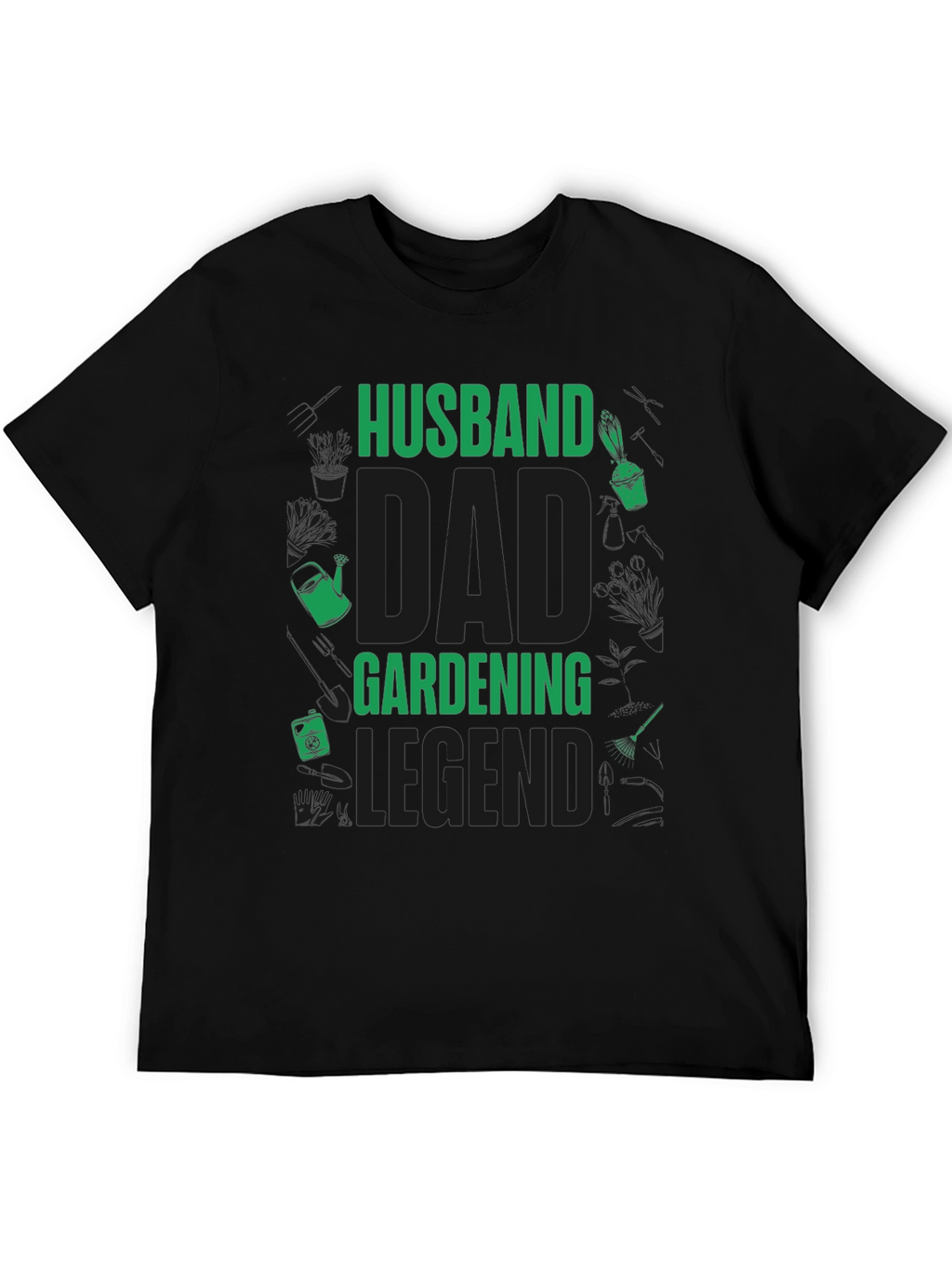 Husband Dad Gardening Legend T-Shirt
