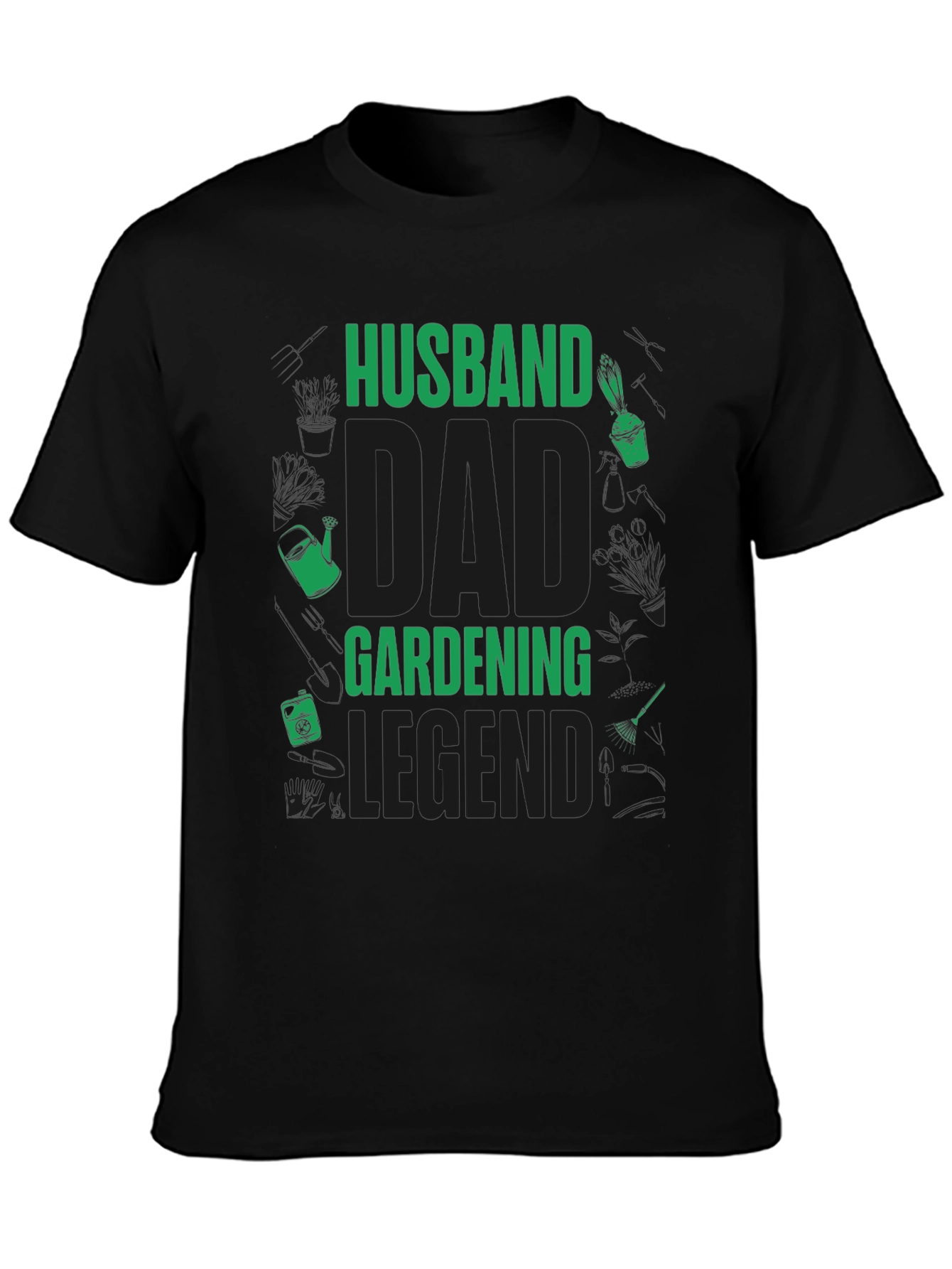 Husband Dad Gardening Legend T-Shirt
