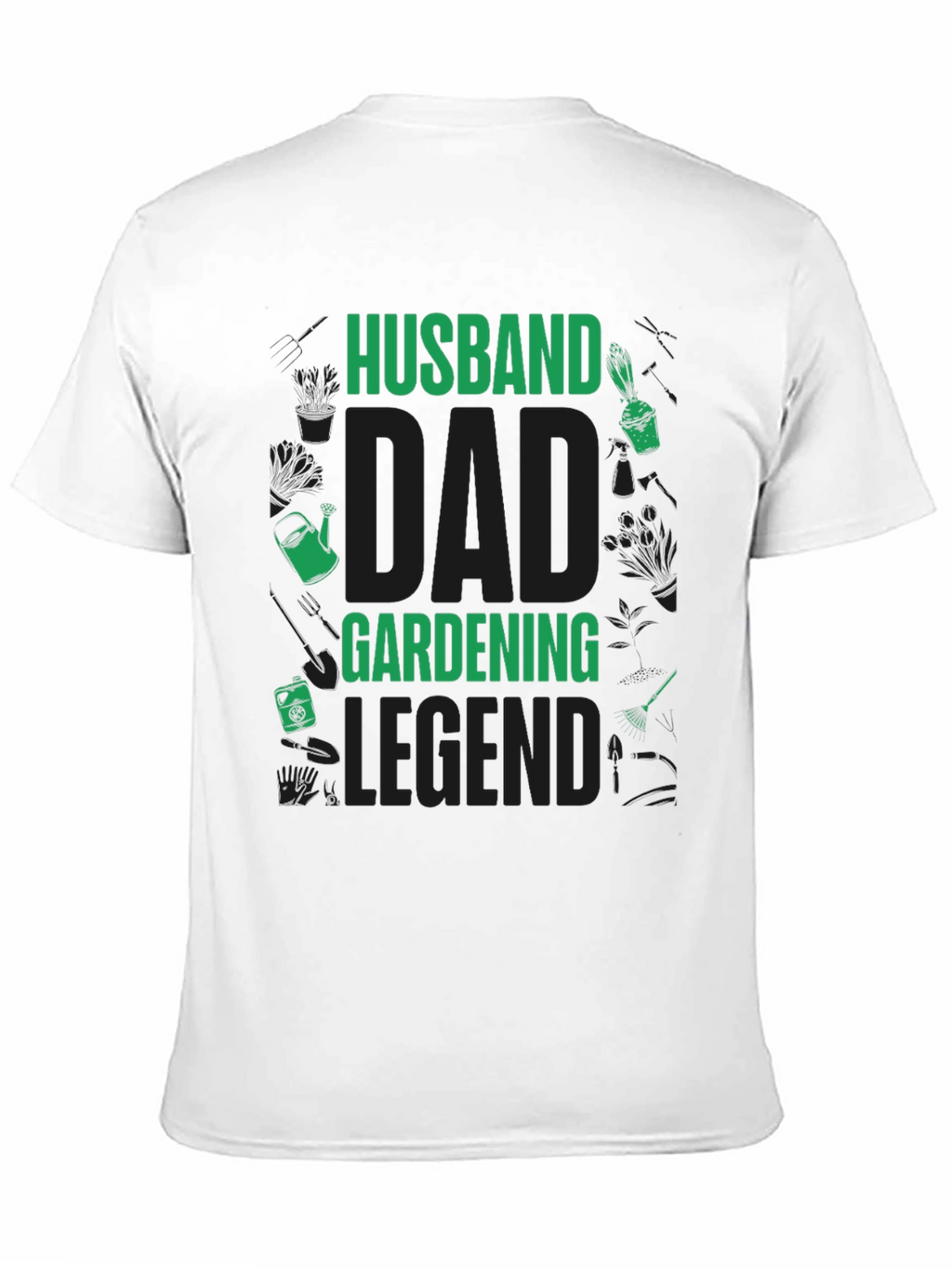 Husband Dad Gardening Legend T-Shirt