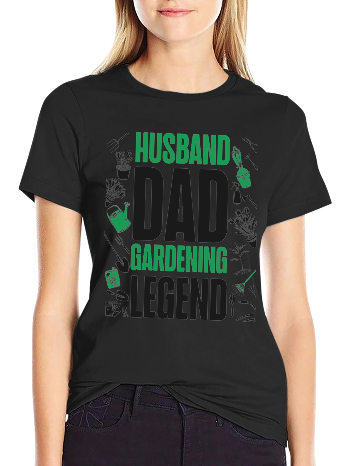Husband Dad Gardening Legend T-Shirt