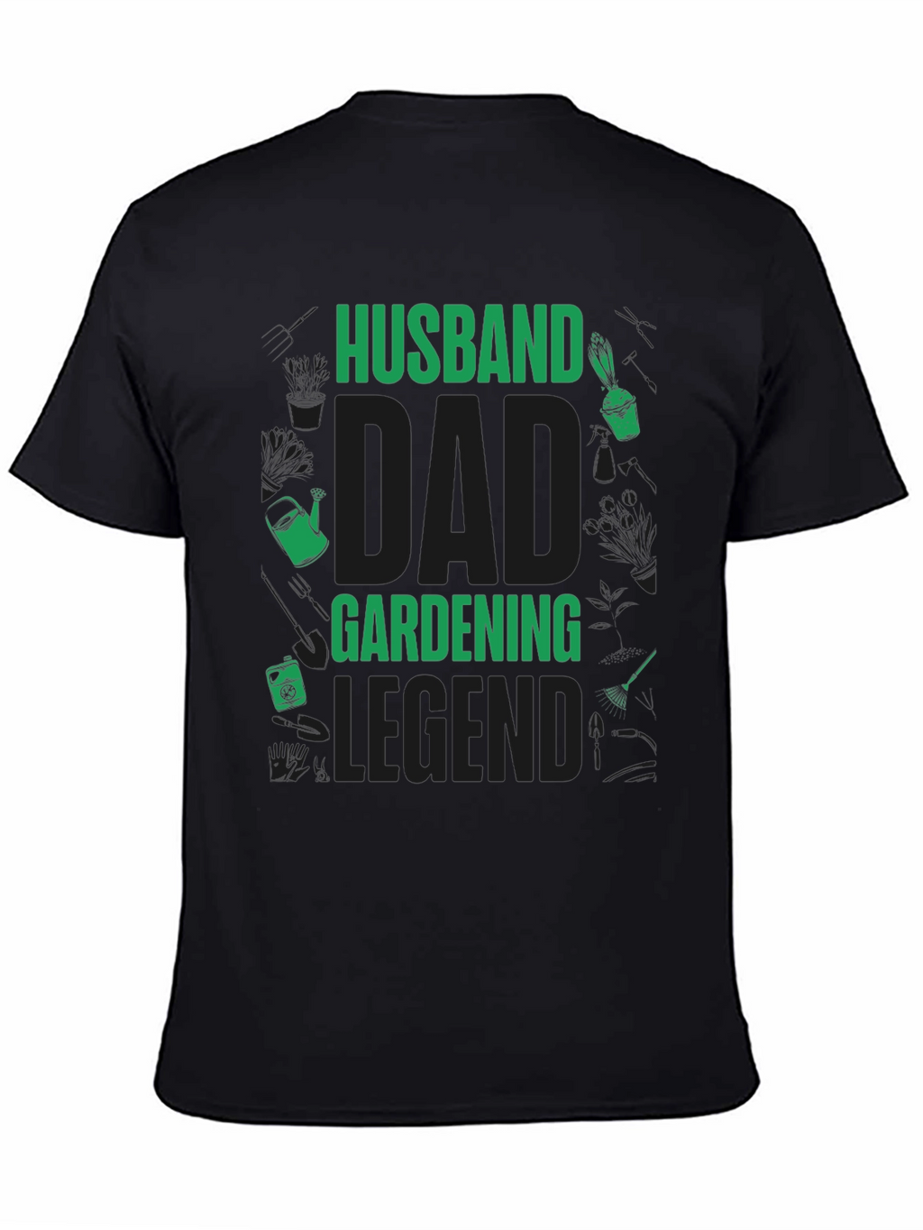 Husband Dad Gardening Legend T-Shirt