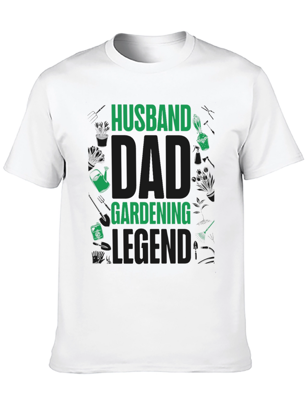 Husband Dad Gardening Legend T-Shirt