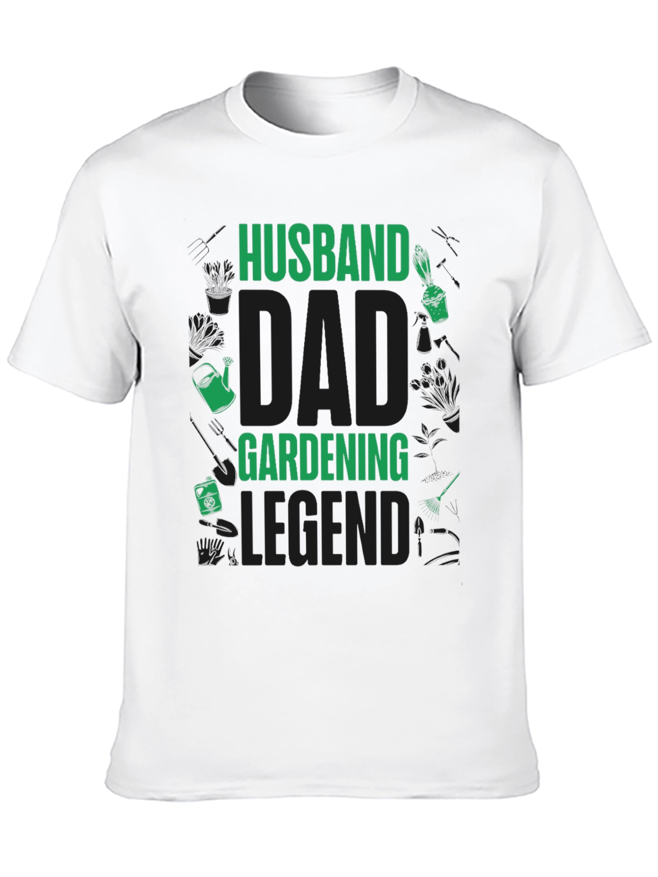 Husband Dad Gardening Legend T-Shirt