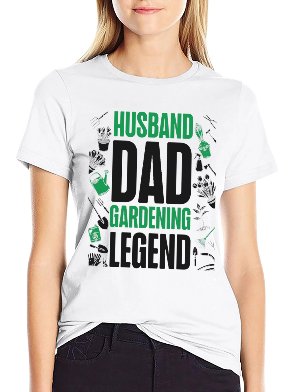 Husband Dad Gardening Legend T-Shirt