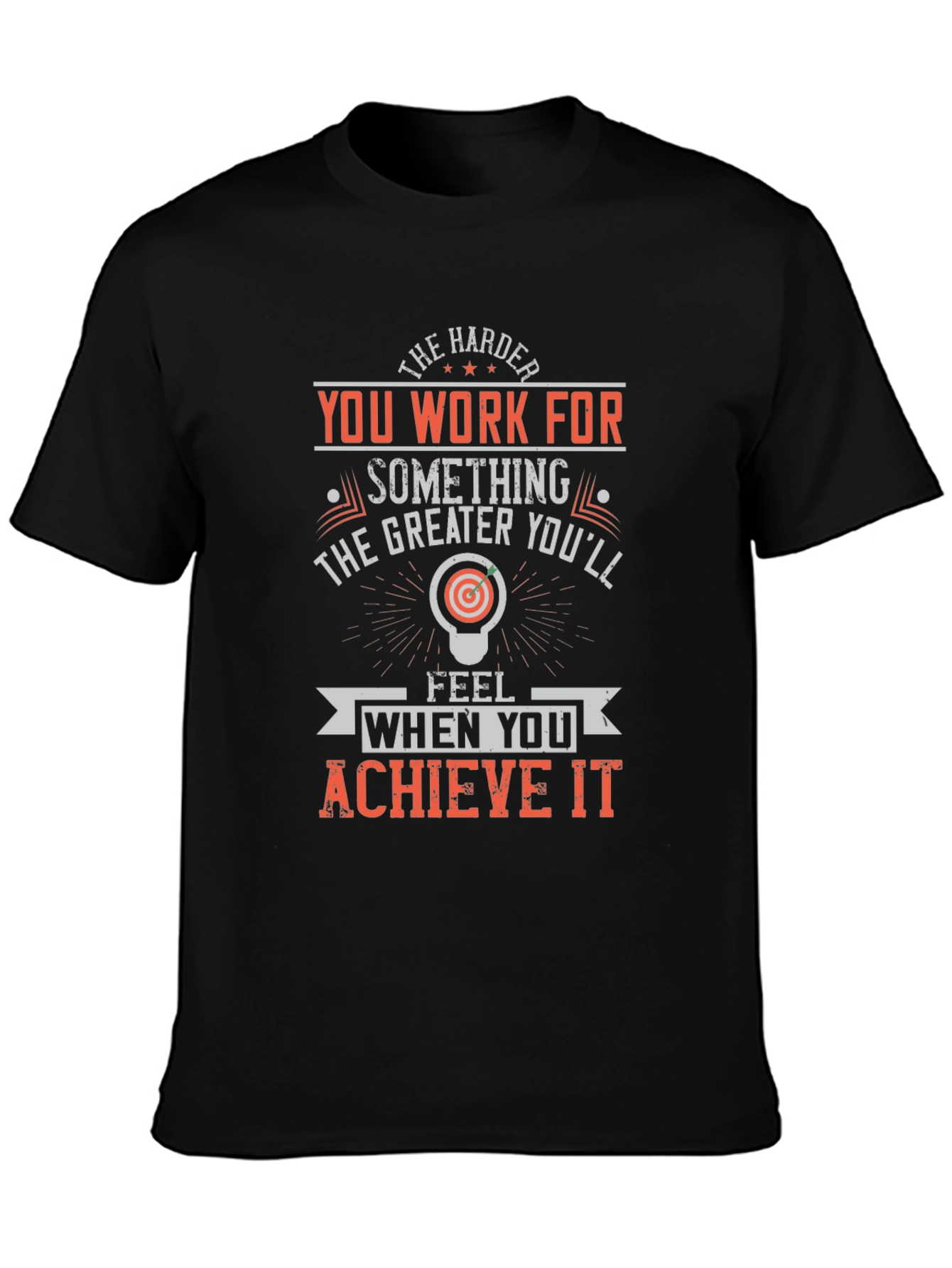 Motivational Graphic Tee: Achieve Your Goals