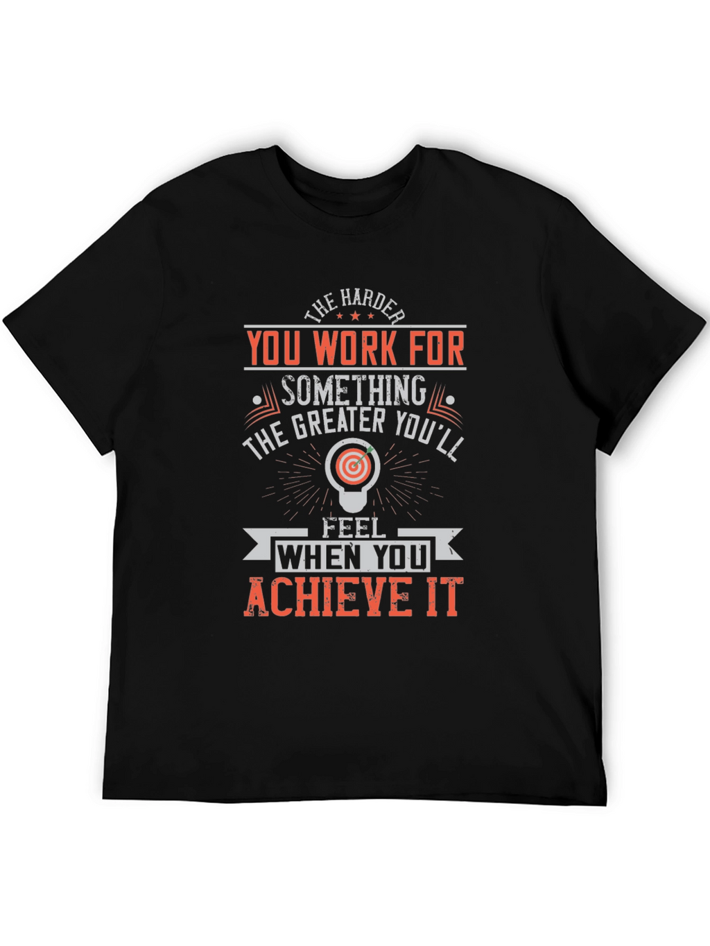 Motivational Graphic Tee: Achieve Your Goals