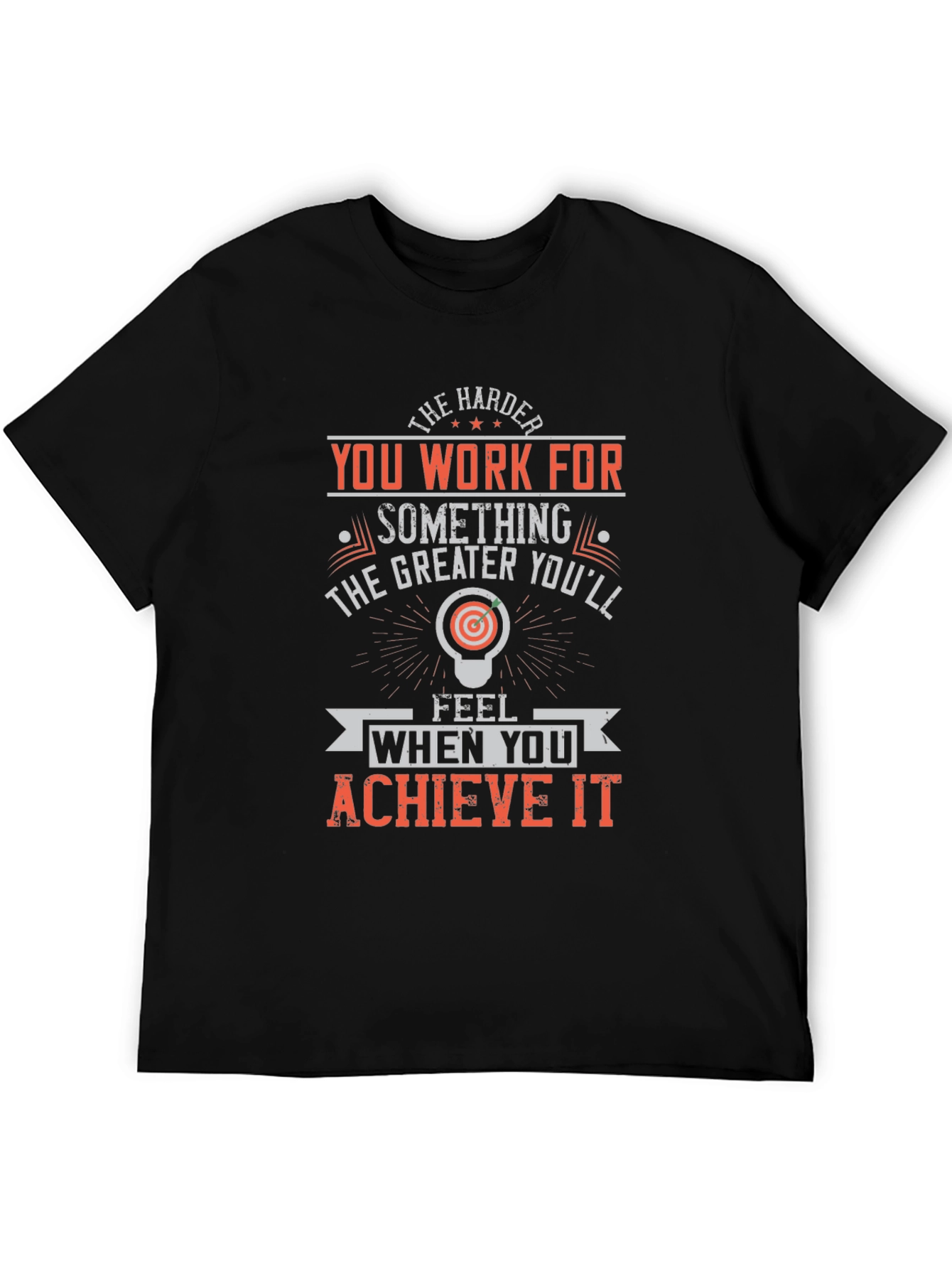 Motivational Graphic Tee: Achieve Your Goals