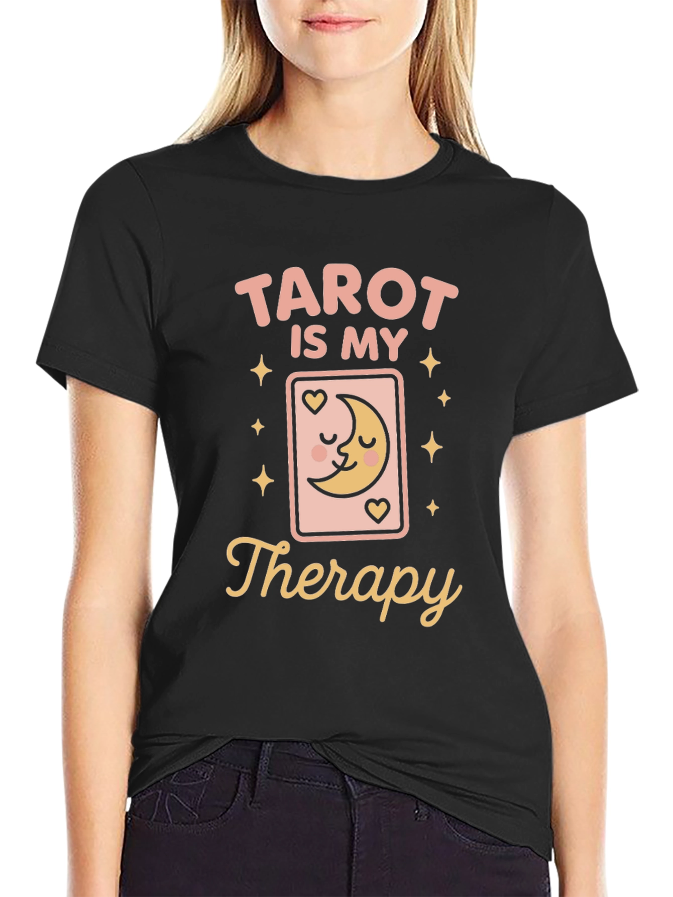 Tarot is My Therapy T-Shirt - Comfort & Style