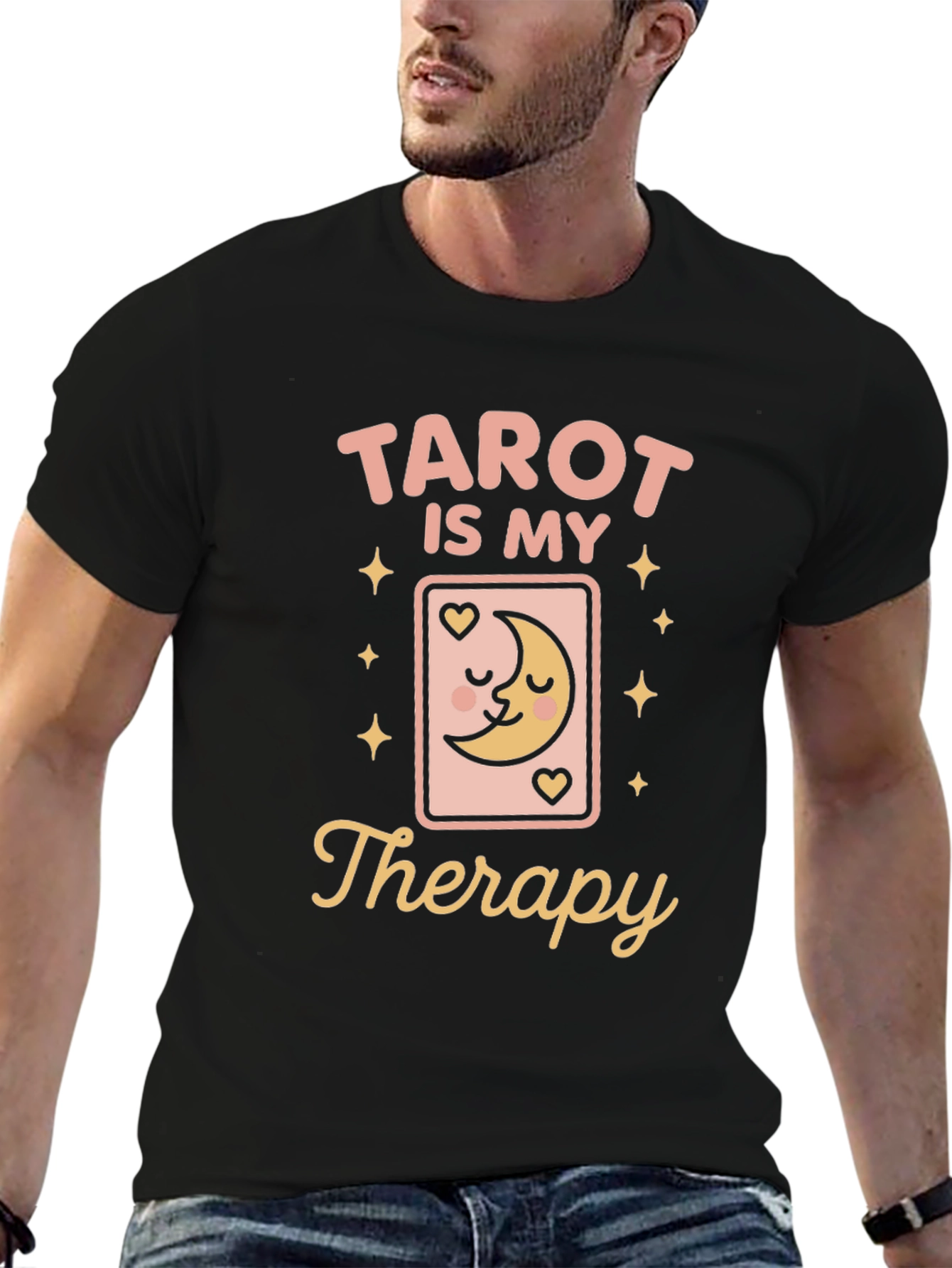 Tarot is My Therapy T-Shirt - Comfort & Style