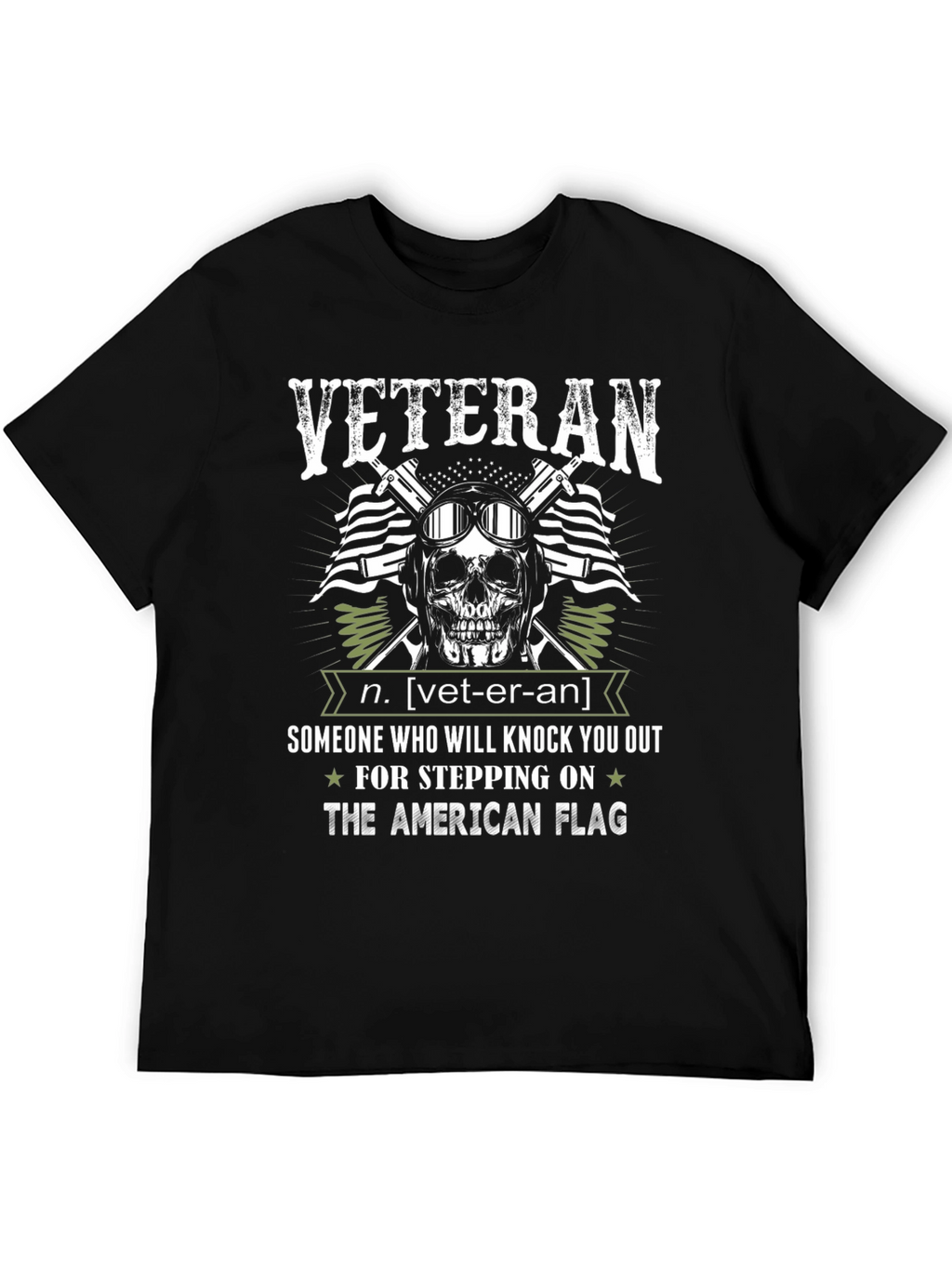 Veteran Definition Graphic T-Shirt