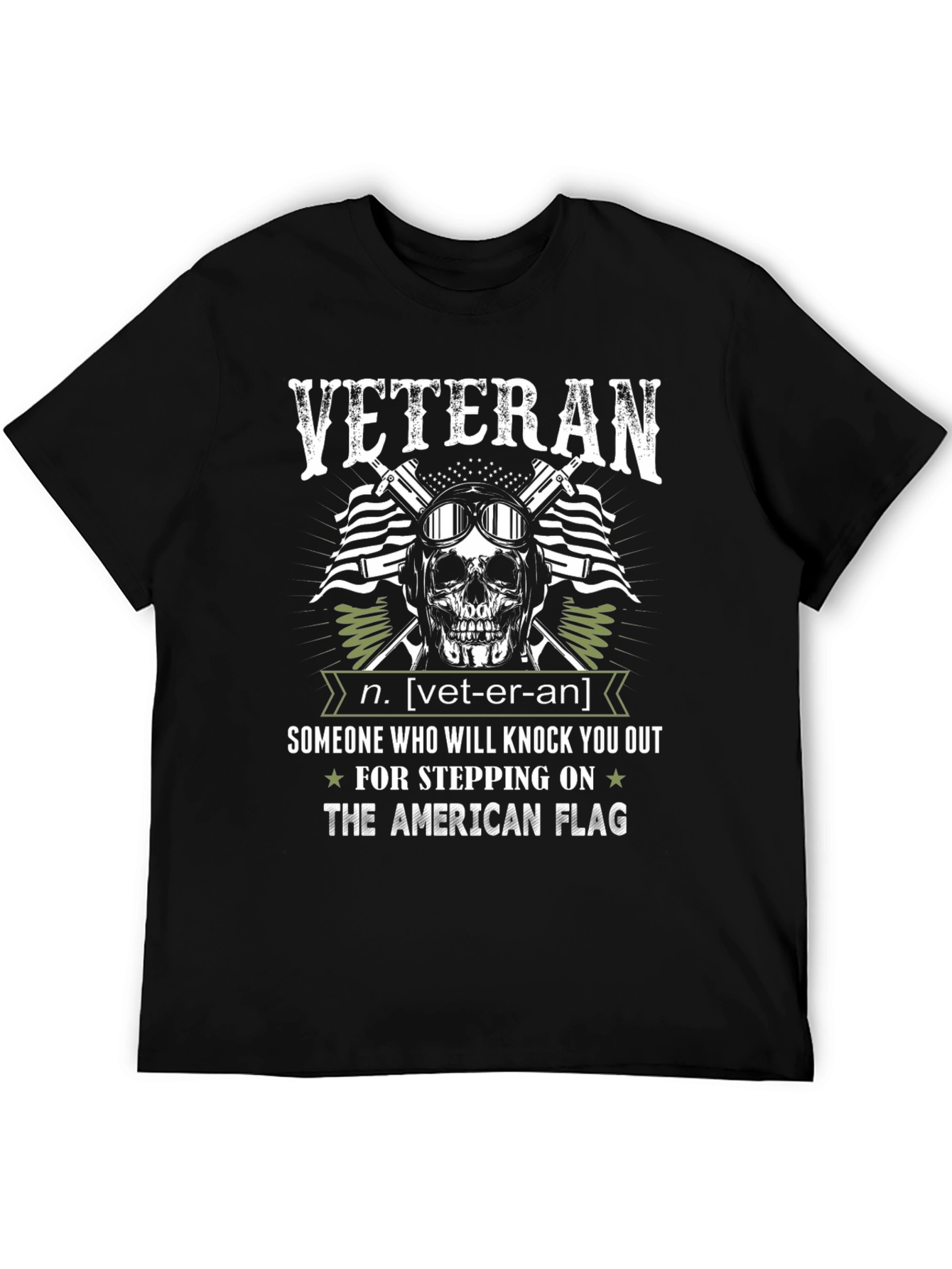 Veteran Definition Graphic T-Shirt