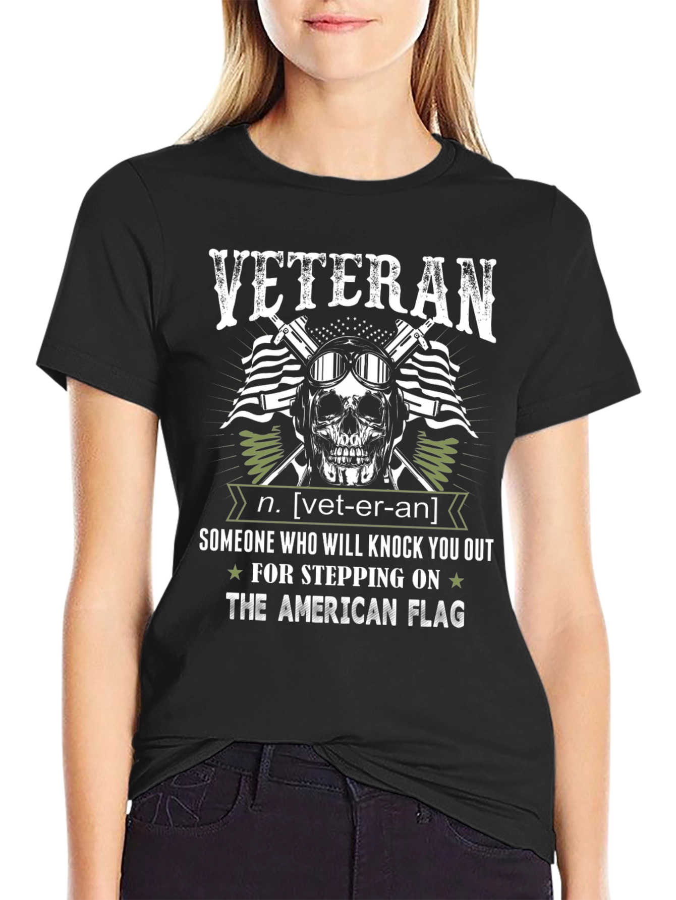 Veteran Definition Graphic T-Shirt