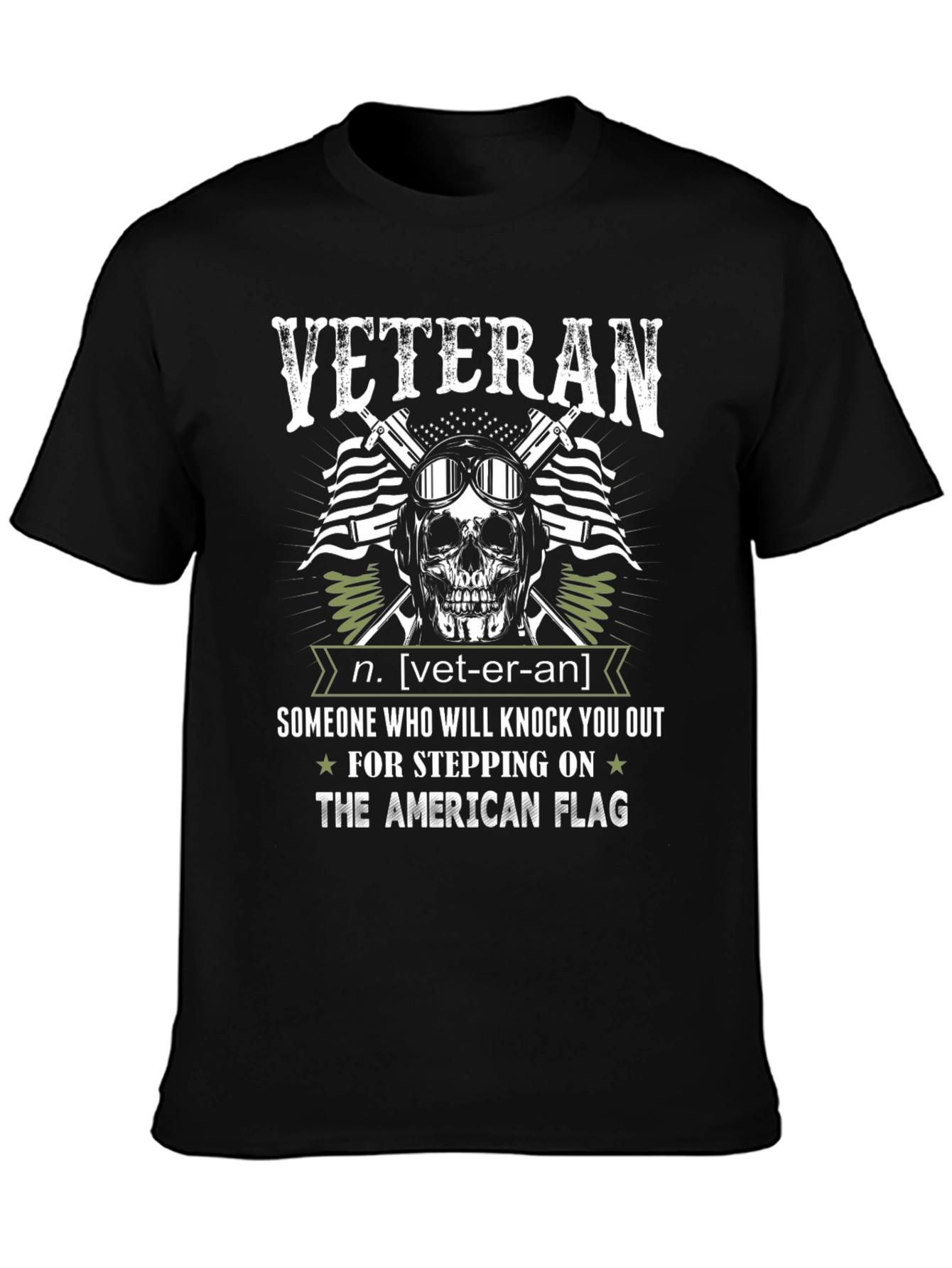Veteran Definition Graphic T-Shirt