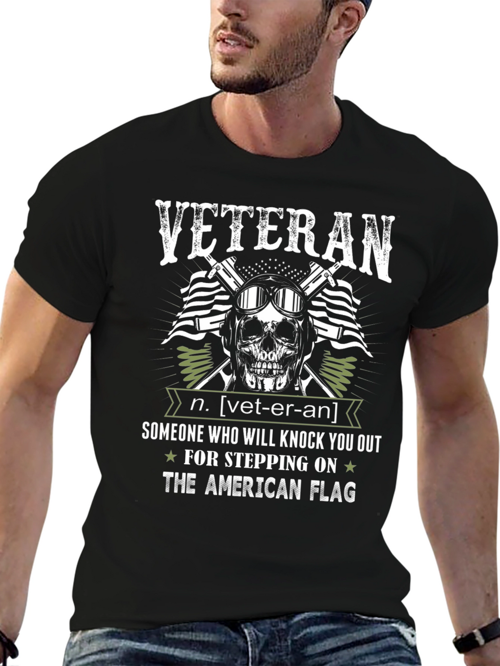 Veteran Definition Graphic T-Shirt