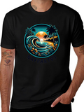 Nafpaktos Beach Graphic T-Shirt