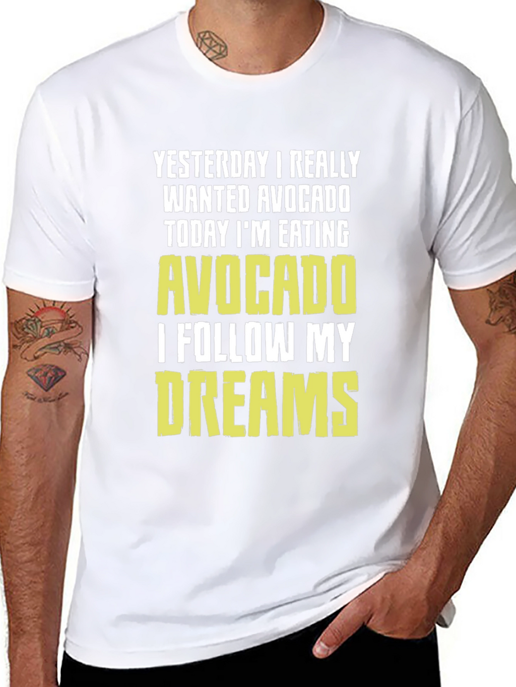 Avocado Dream T-Shirt - Funny Foodie Tee