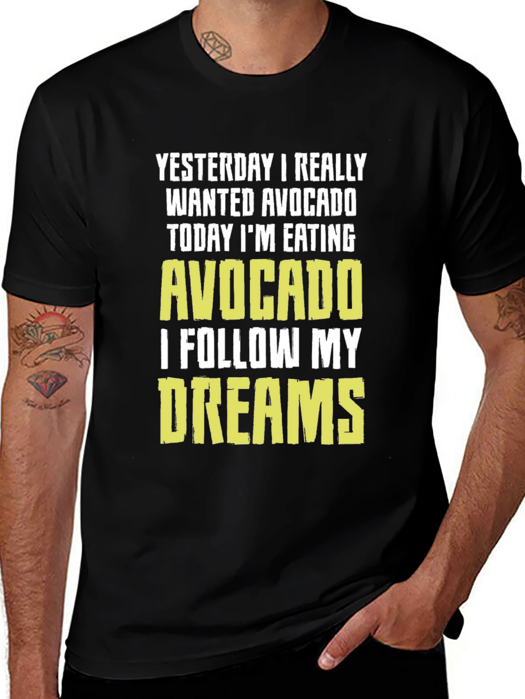 Avocado Dream T-Shirt - Funny Foodie Tee