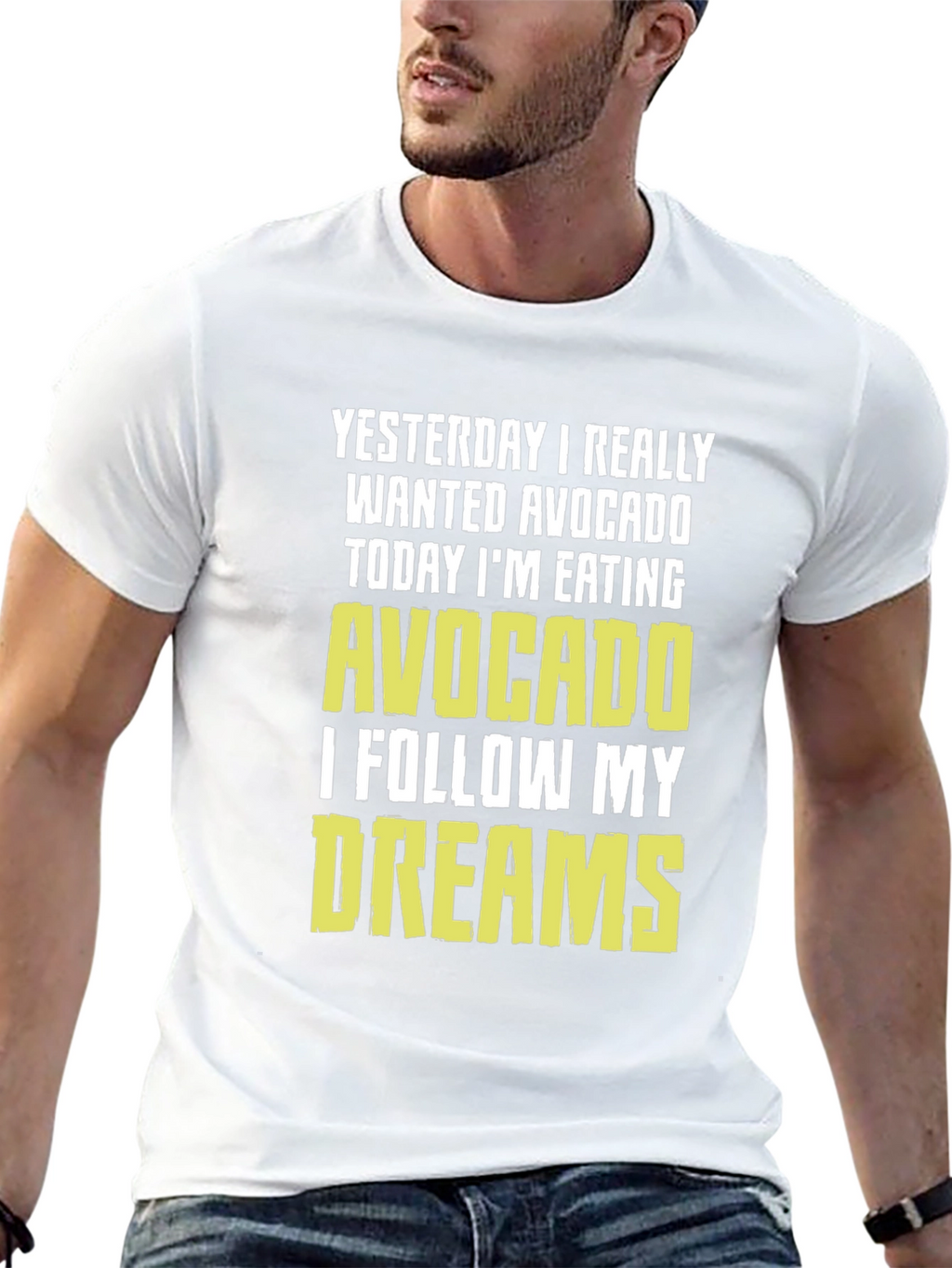 Avocado Dream T-Shirt - Funny Foodie Tee