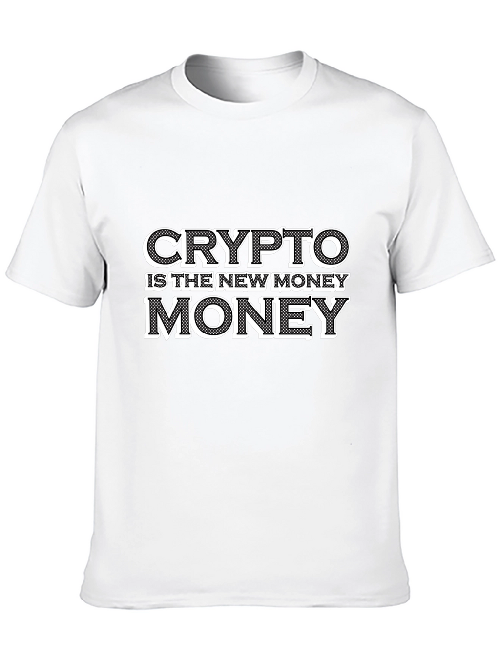 Crypto is the New Money Black T-Shirt