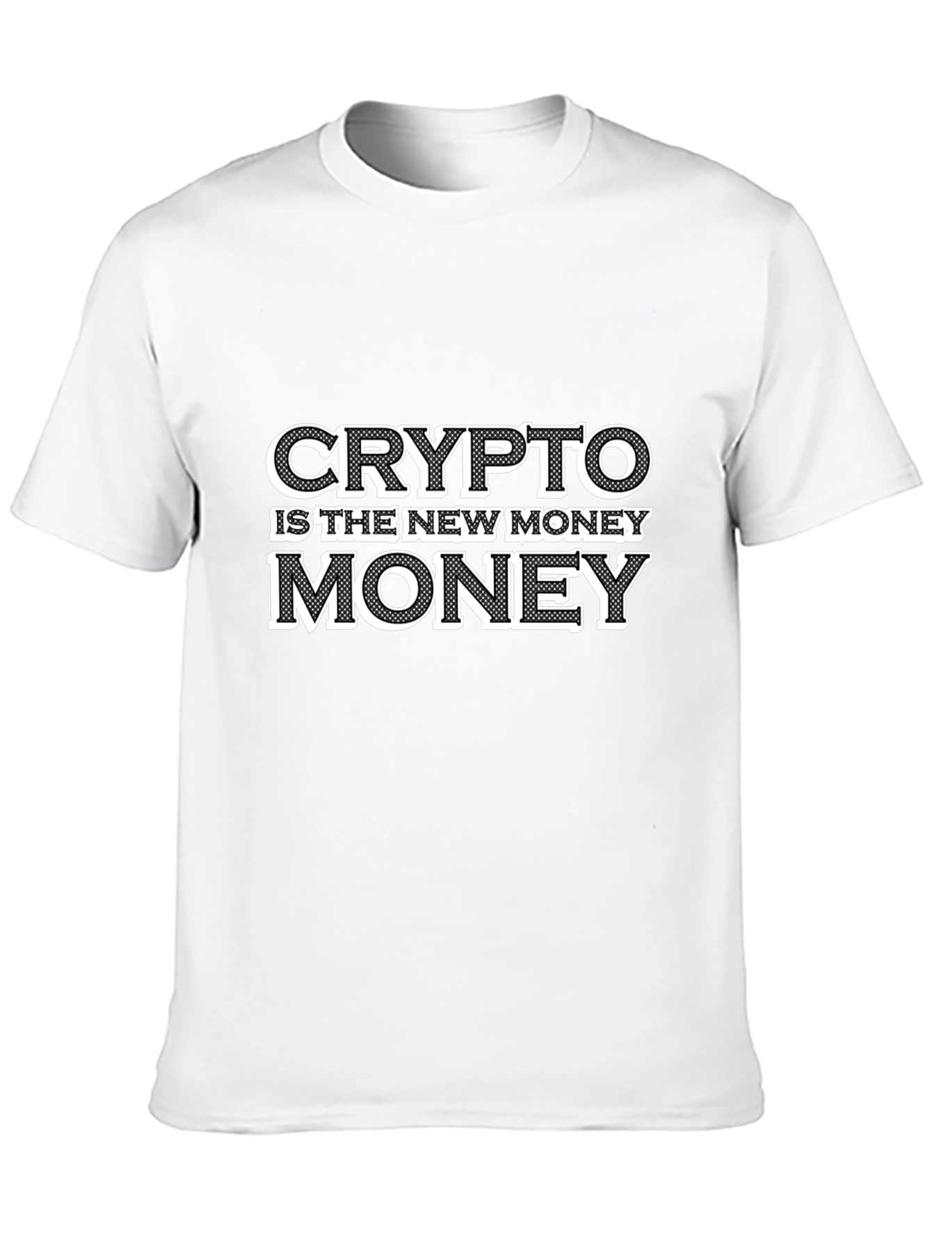 Crypto is the New Money Black T-Shirt
