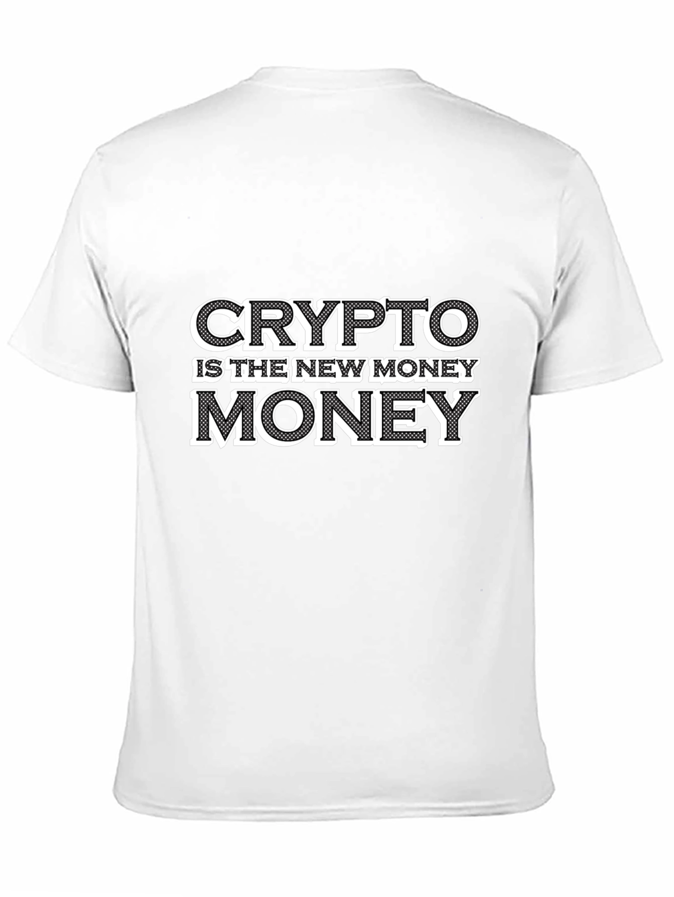 Crypto is the New Money Black T-Shirt