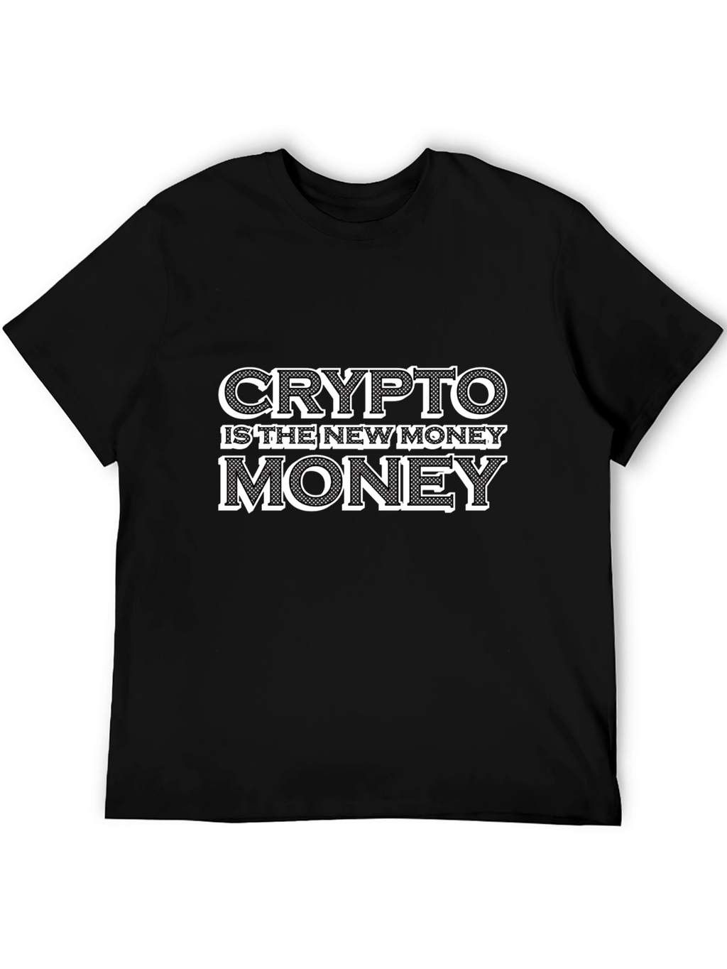 Crypto is the New Money Black T-Shirt