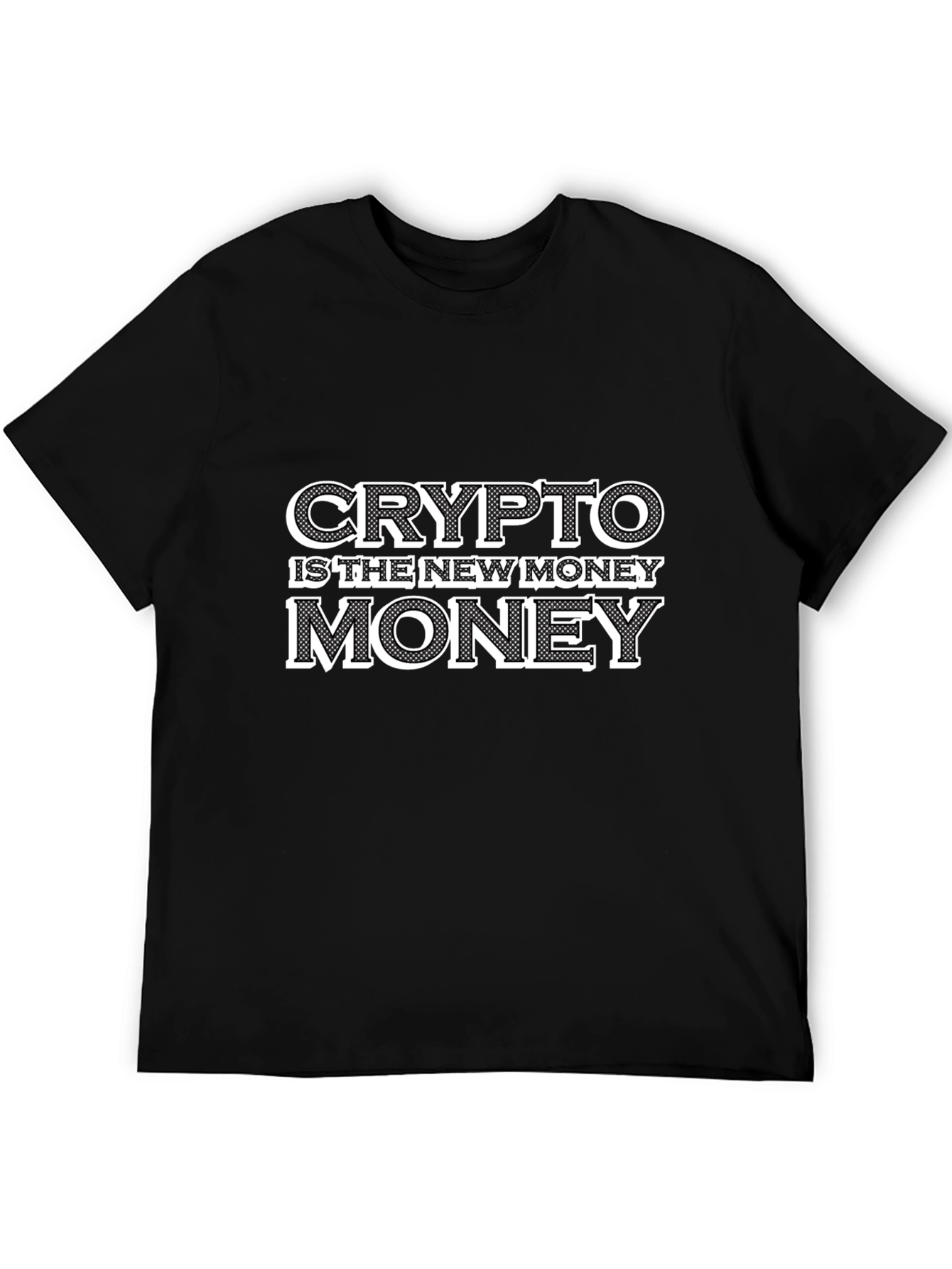 Crypto is the New Money Black T-Shirt