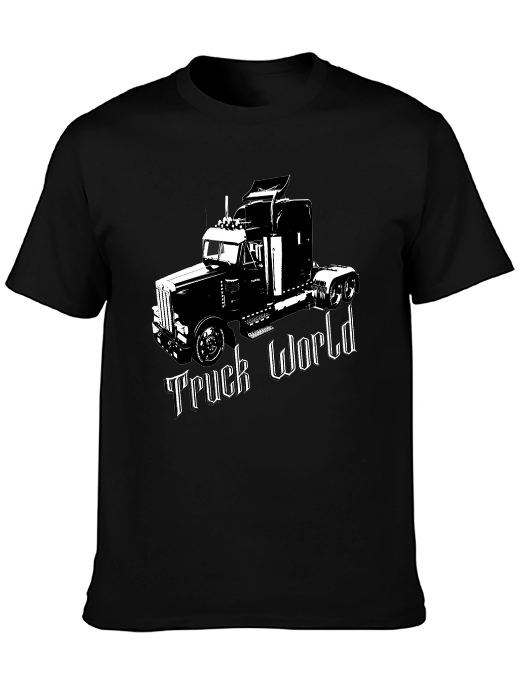 Truck World Graphic Tee - Black