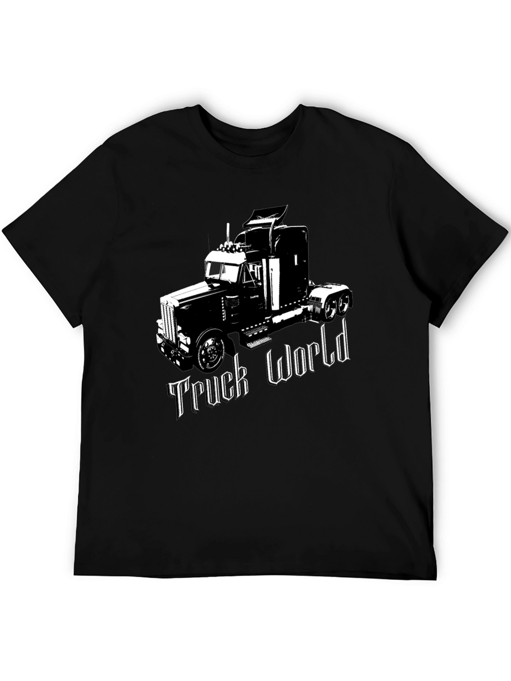 Truck World Graphic Tee - Black