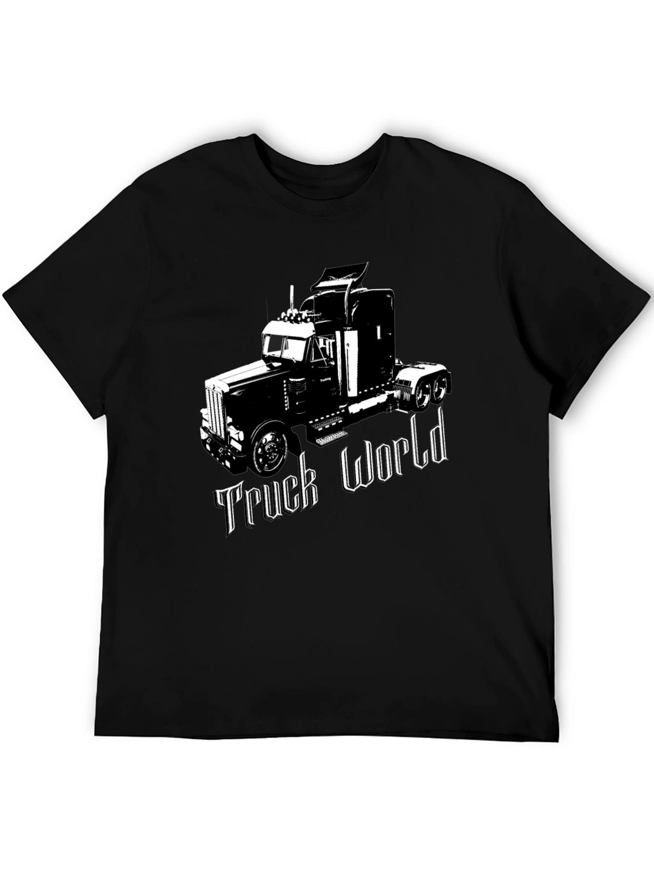 Truck World Graphic Tee - Black