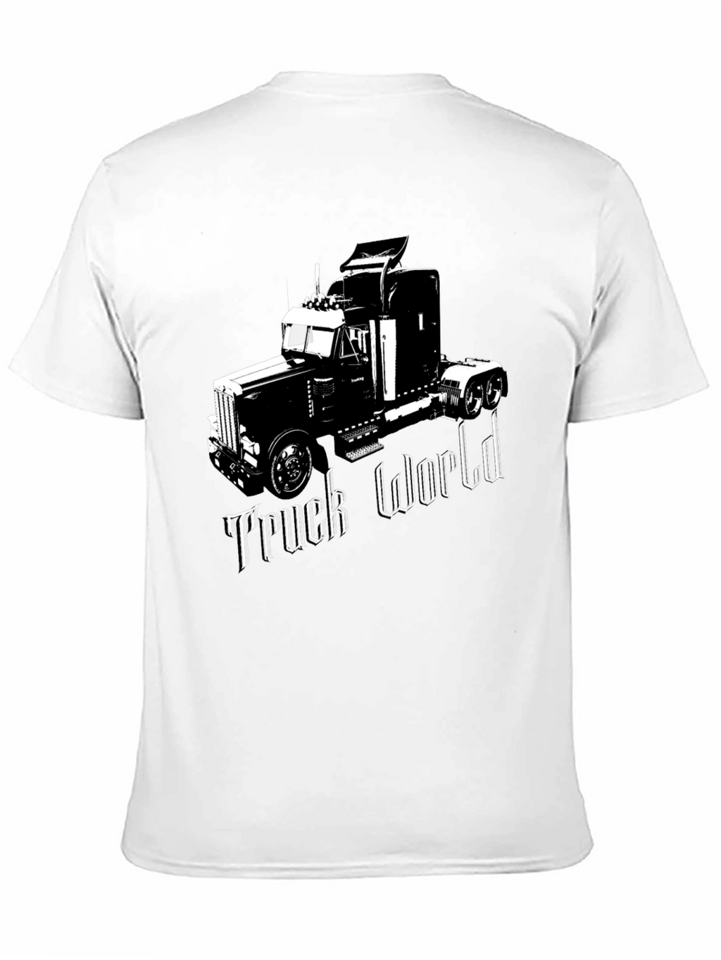 Truck World Graphic Tee - Black