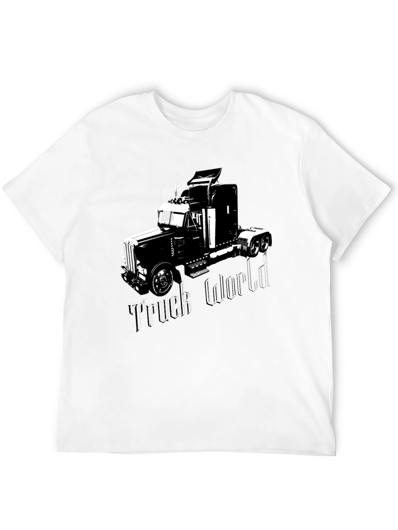 Truck World Graphic Tee - Black